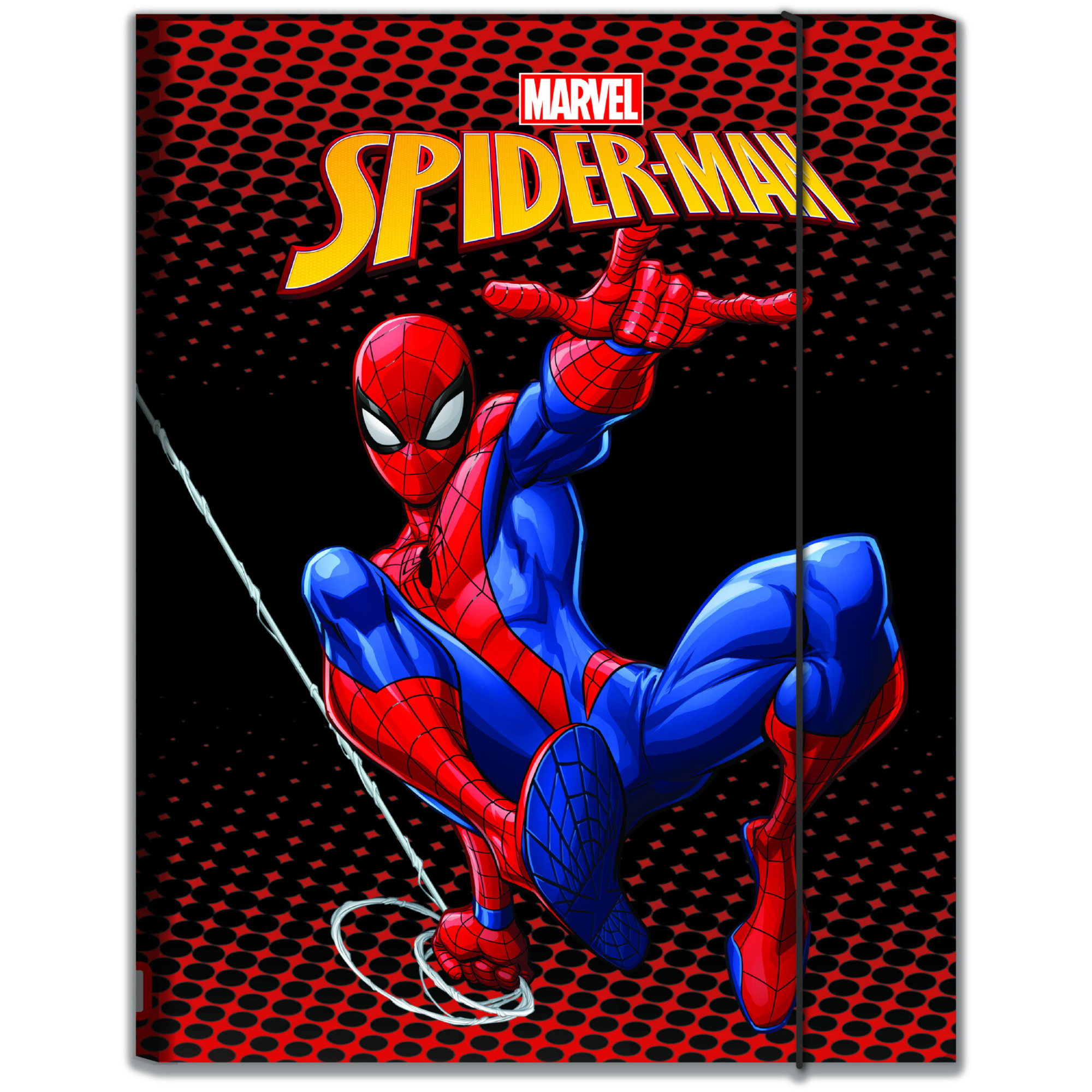 Cartellina con elastico spider-man spider-man - Spiderman