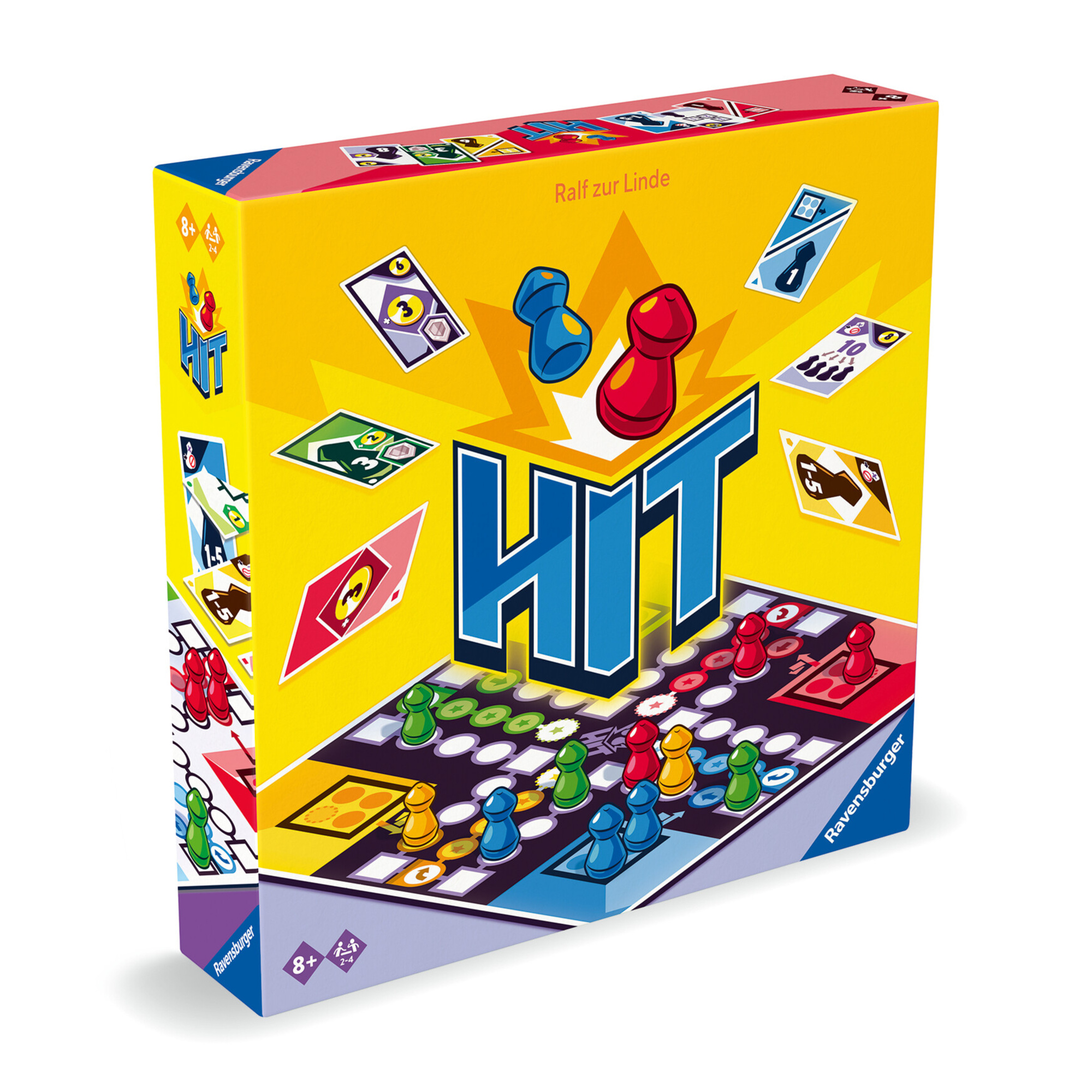 Ravensburger - hit, gioco da tavolo competitivo, 2-4 giocatori, 8+ anni - 3D VISION, RAVENSBURGER, RAVENSBURGER 3D PUZZLE