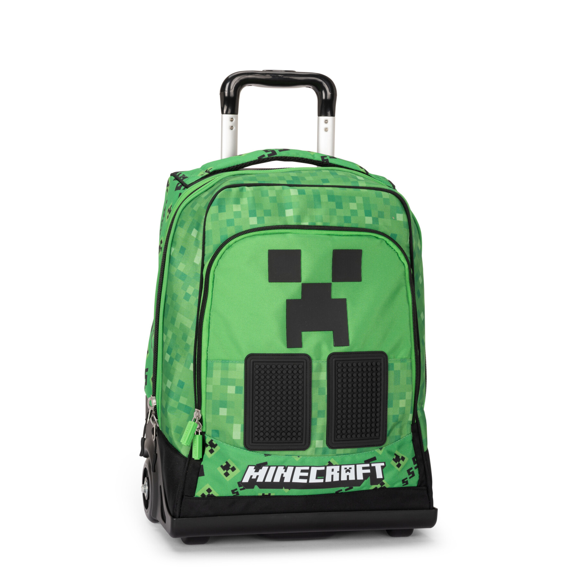 Zaino organizzato trolley premium pixel minecraft - MINECRAFT