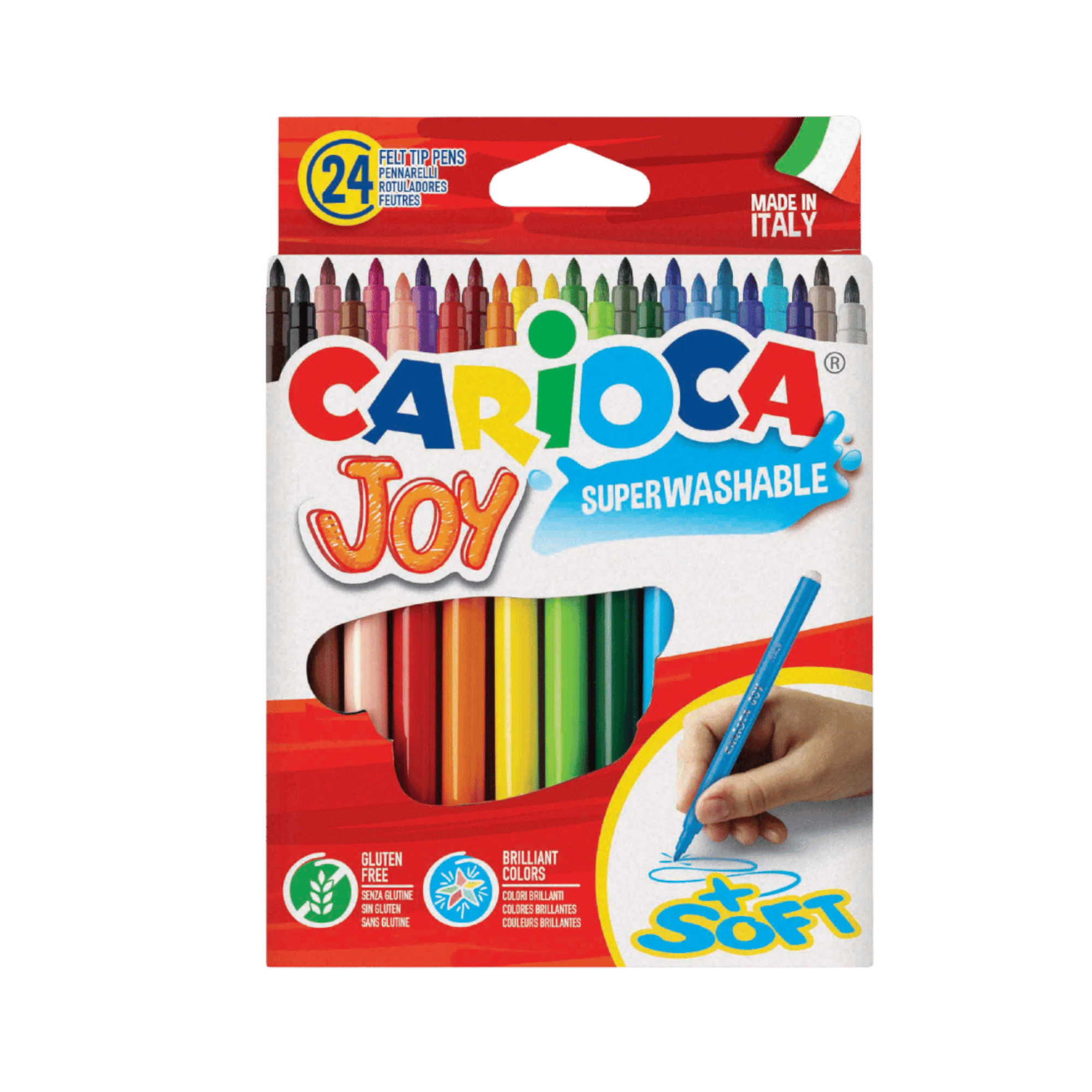 Pennarelli punta fine joy - 24 pz - CARIOCA