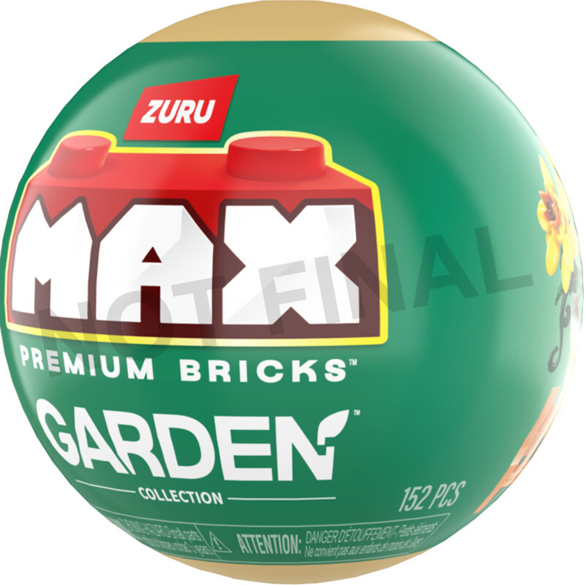 Collezione max premium garden building bricks (fino a 233 pezzi, 6 da collezionare) - 