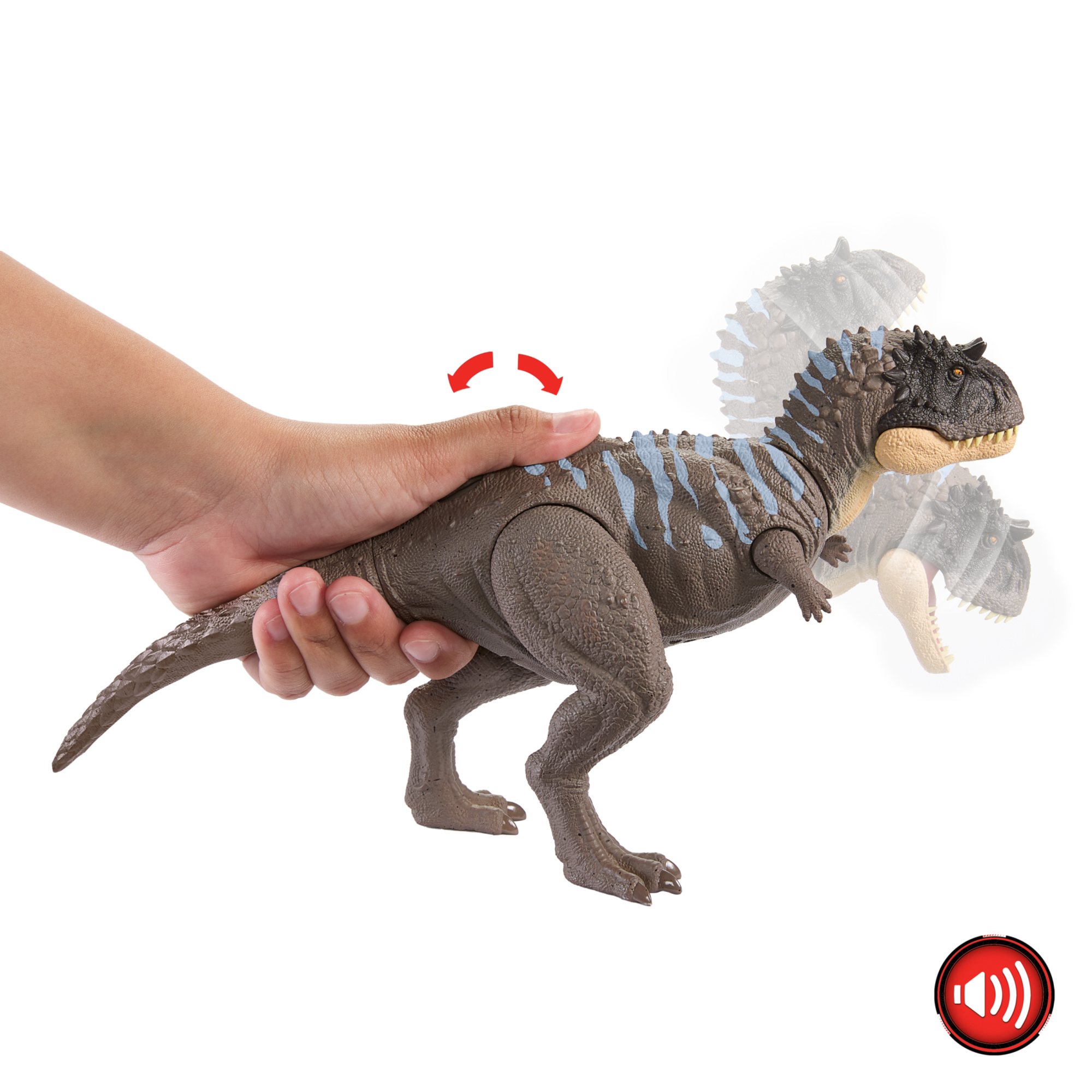 Mattel jurassic world - ecrixinatosauro ruggito selvaggio - Jurassic World