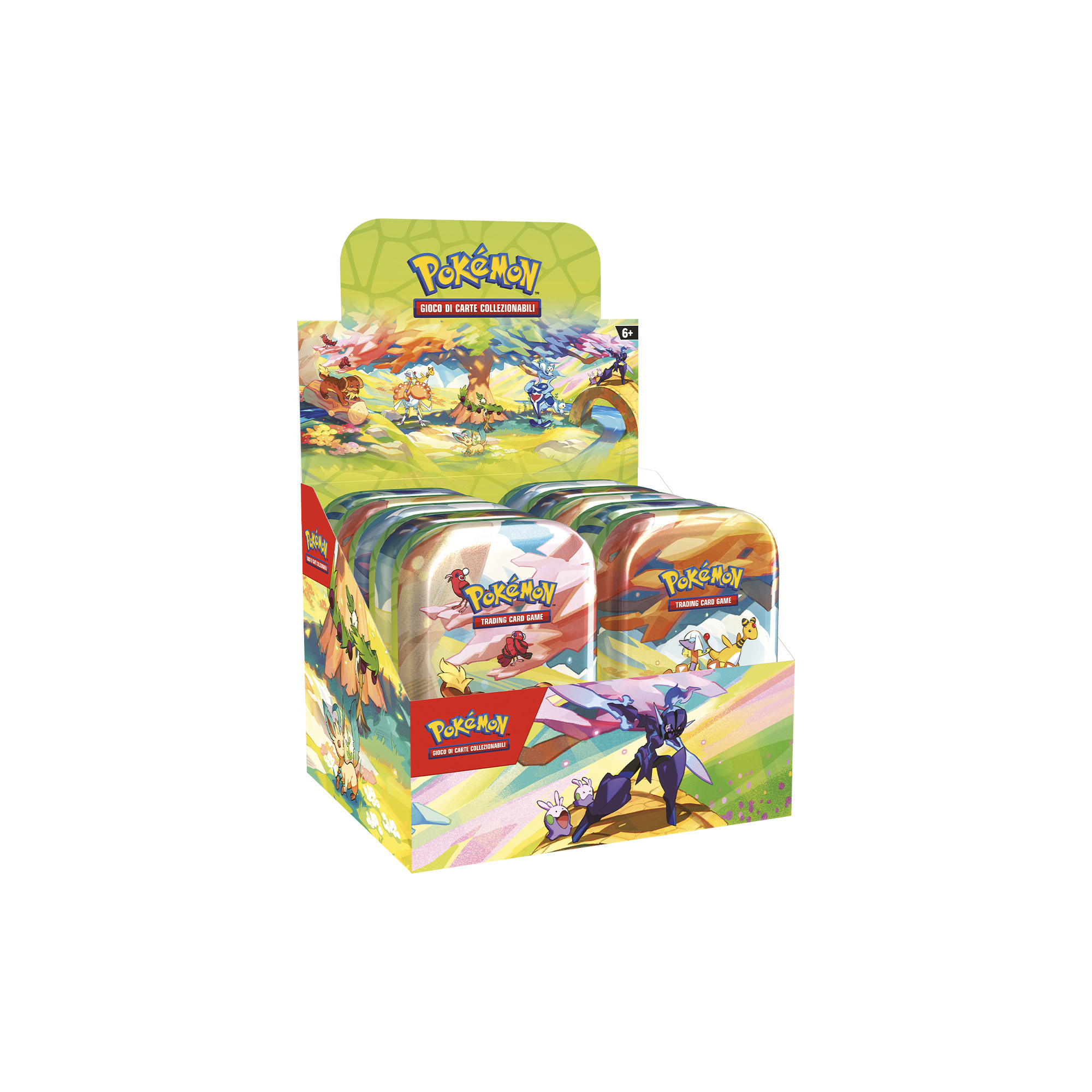 Pokémon mini tin da collezione paldea sfavillante - POKEMON