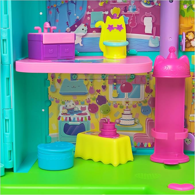 Gabby's dollhouse, casa con esclusiva sala party room - GABBY'S DOLLHOUSE