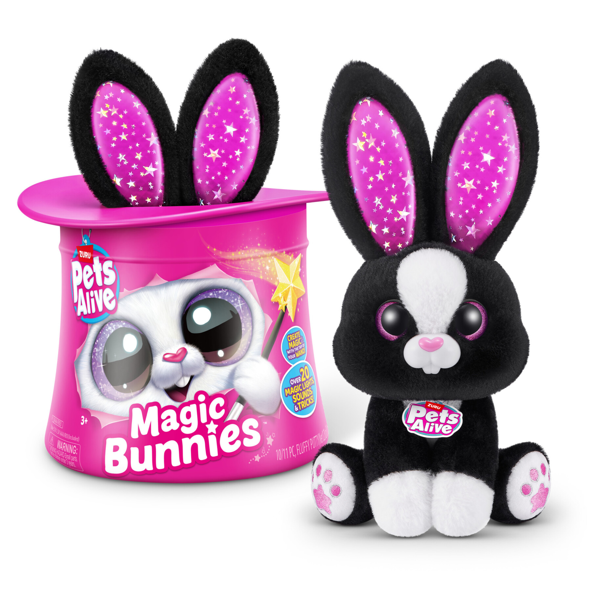 Pets alive magic bunnies di zuru - giocattolo magico interattivo a sorpresa - PETS ALIVE