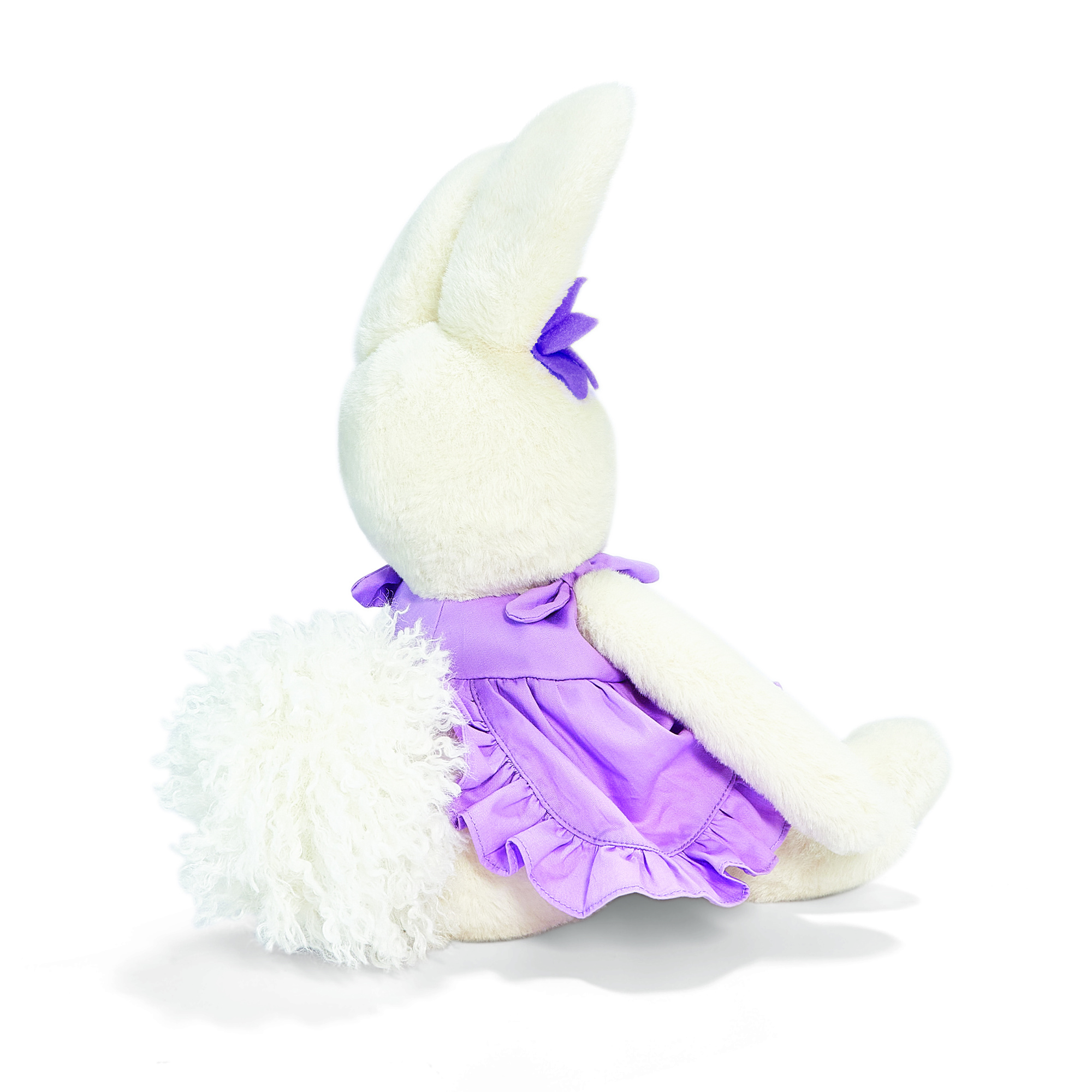 Peluche congilietto viola - garden bloom bunny - 38cm - Bunnies By The Bay