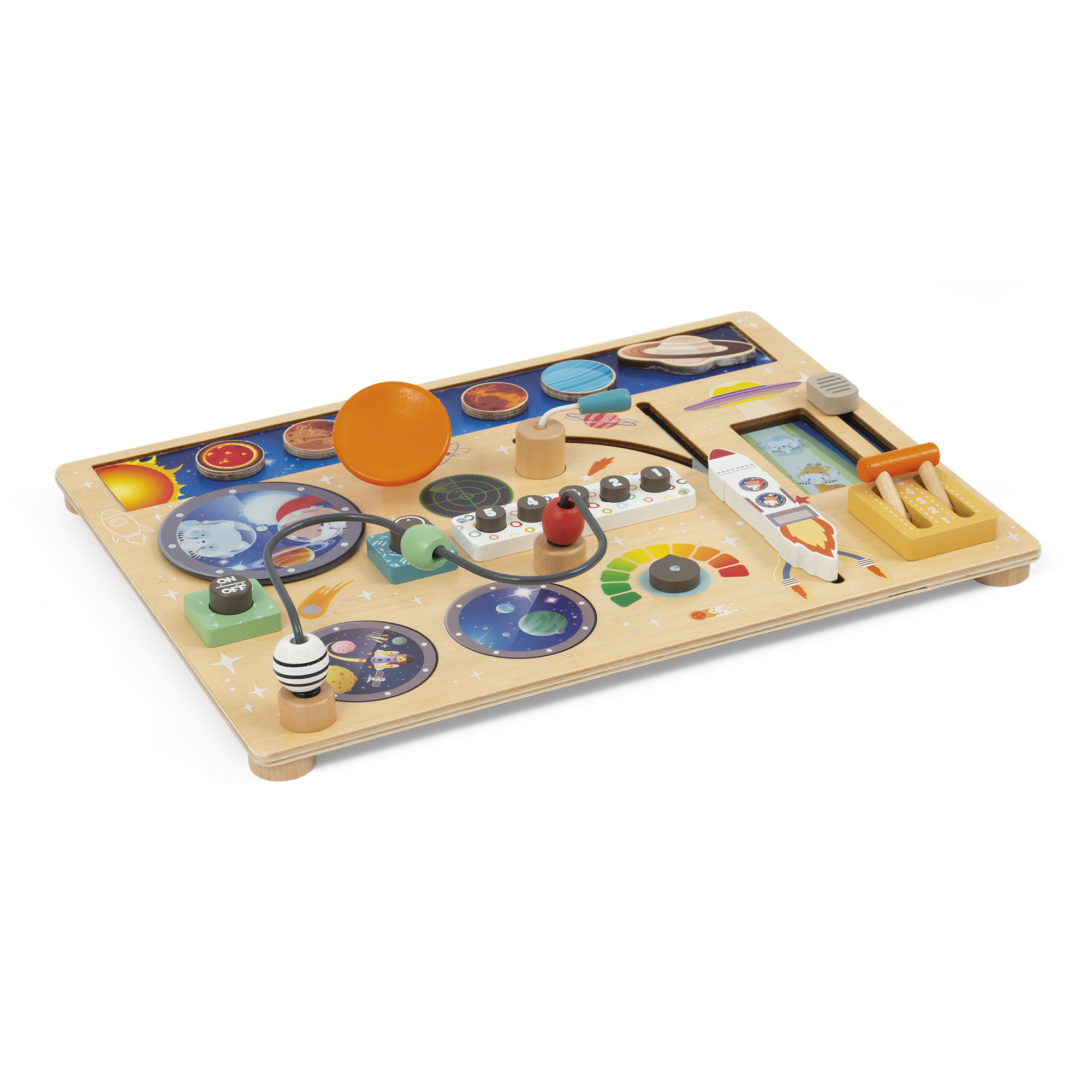 Missione nello spazio - pannello di controllo - wood "n" play - WOOD N'PLAY