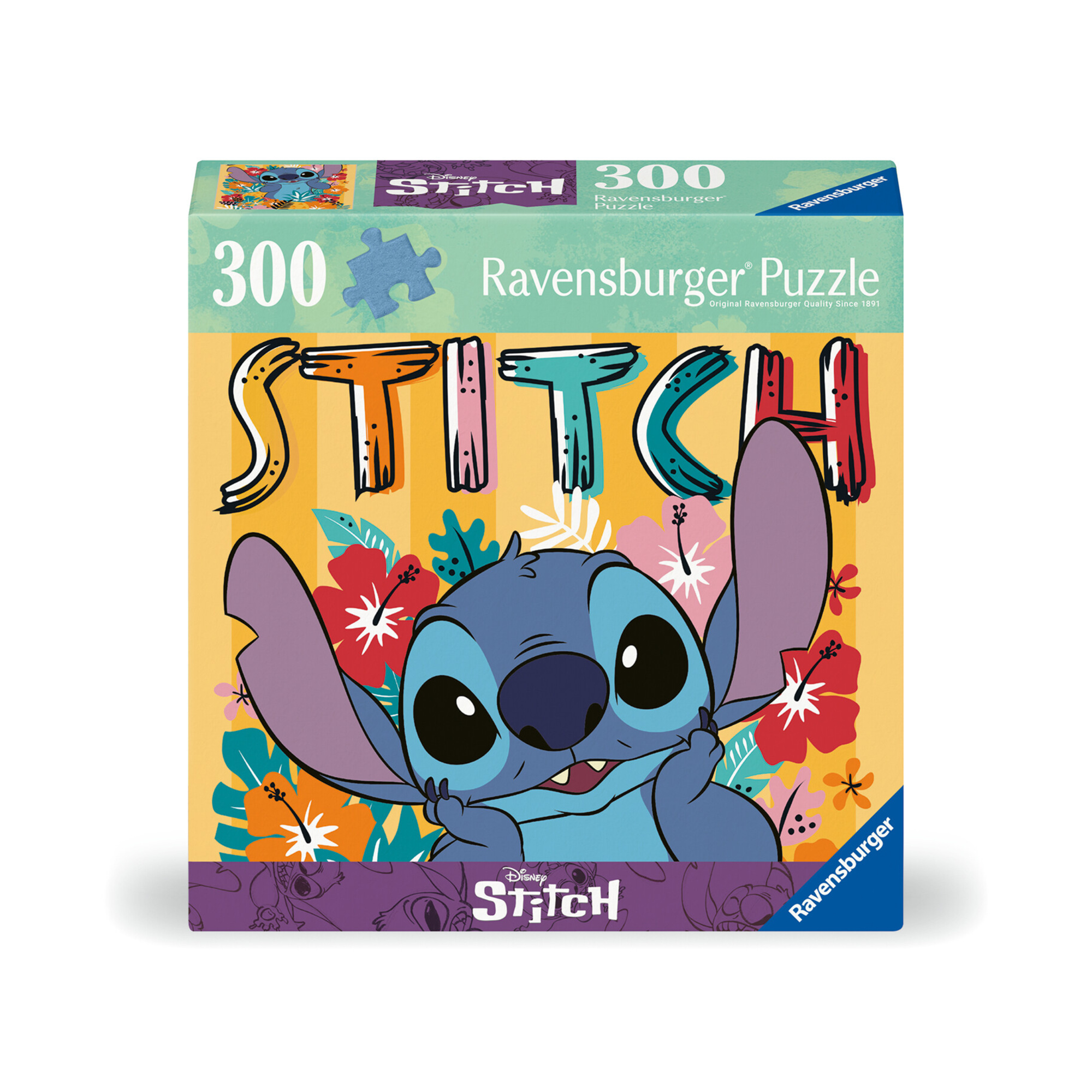 Ravensburger - puzzle stitch - collezione puzzle moments - 300 pezzi - puzzle adulti - RAVENSBURGER, Disney Stitch