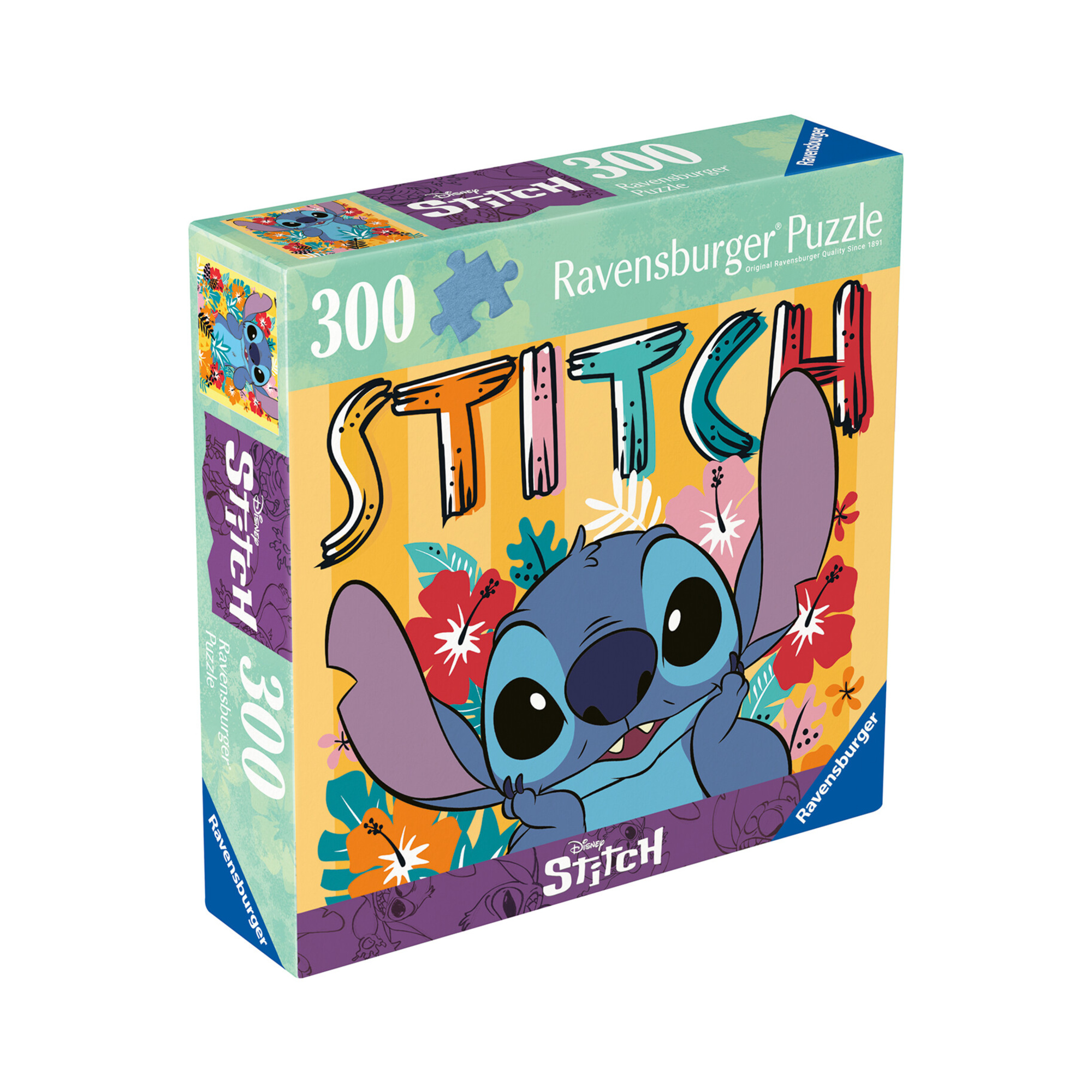 Ravensburger - puzzle stitch - collezione puzzle moments - 300 pezzi - puzzle adulti - RAVENSBURGER, Disney Stitch