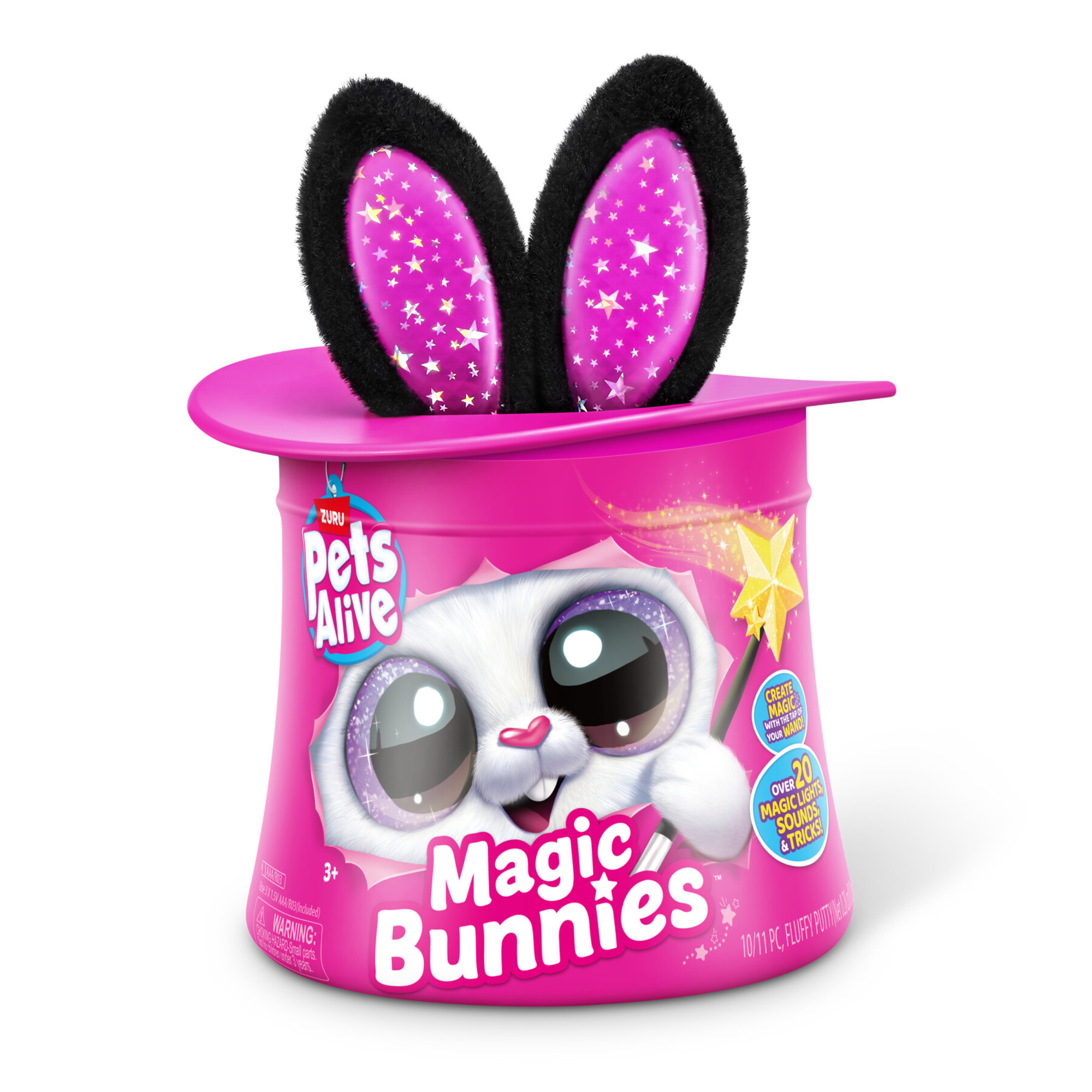 Pets alive magic bunnies di zuru - giocattolo magico interattivo a sorpresa - PETS ALIVE