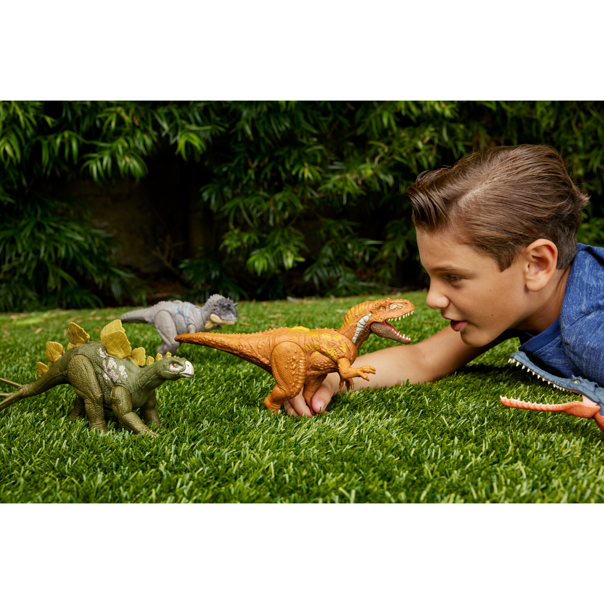 Mattel jurassic world - megalosauro ruggito selvaggio - Jurassic World