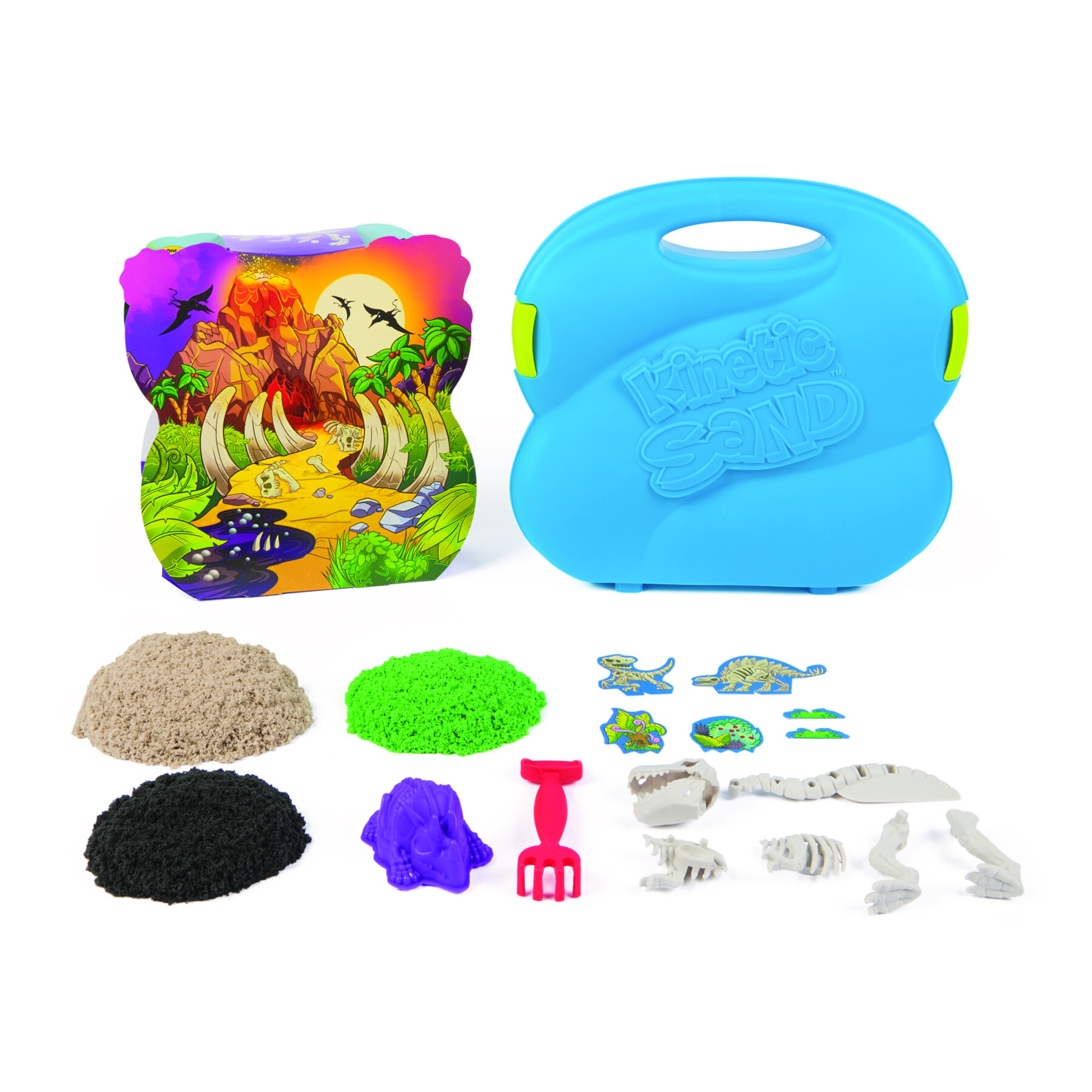 Kinetic sand, set scavo del t-rex, 680 g - KINETIC SAND