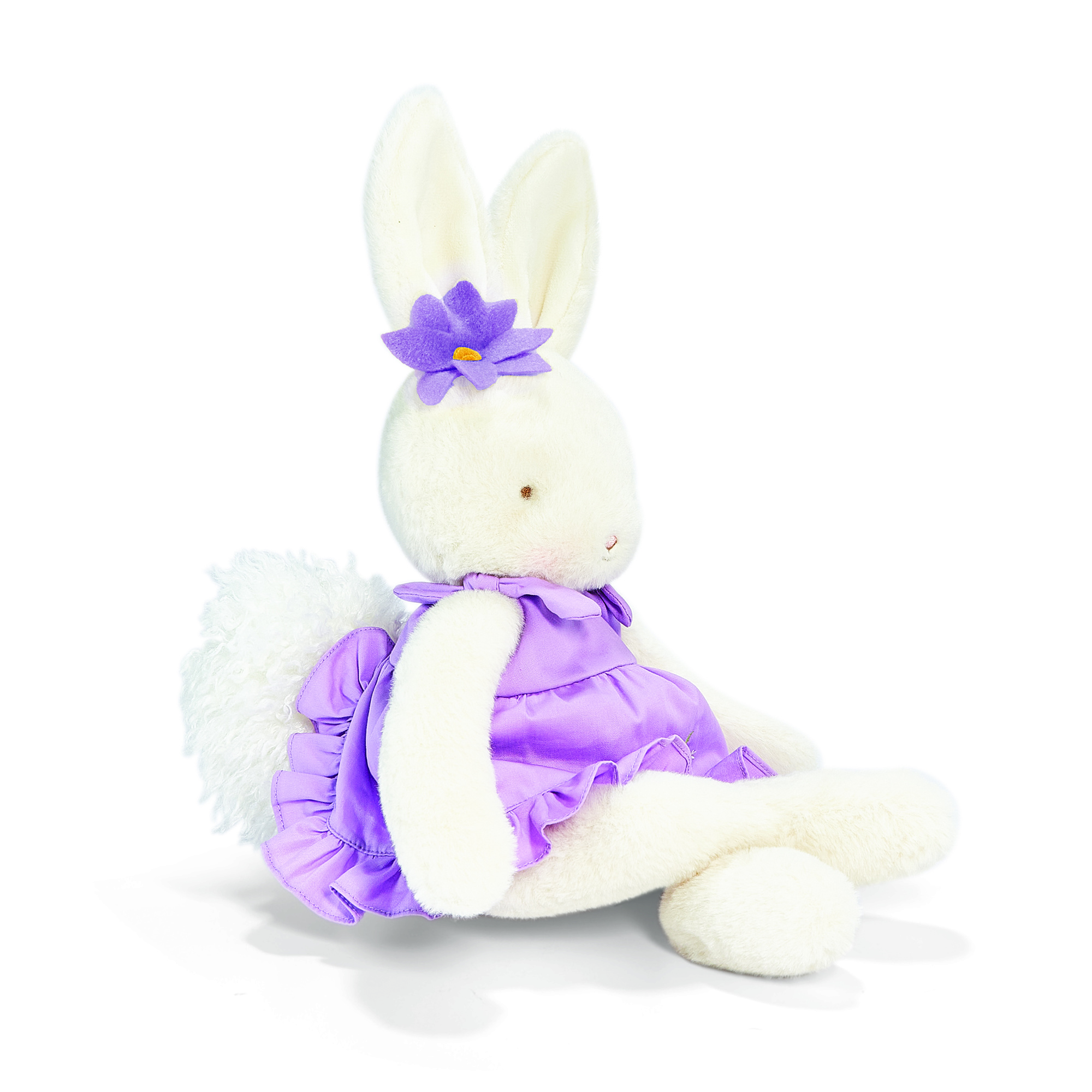 Peluche congilietto viola - garden bloom bunny - 38cm - Bunnies By The Bay