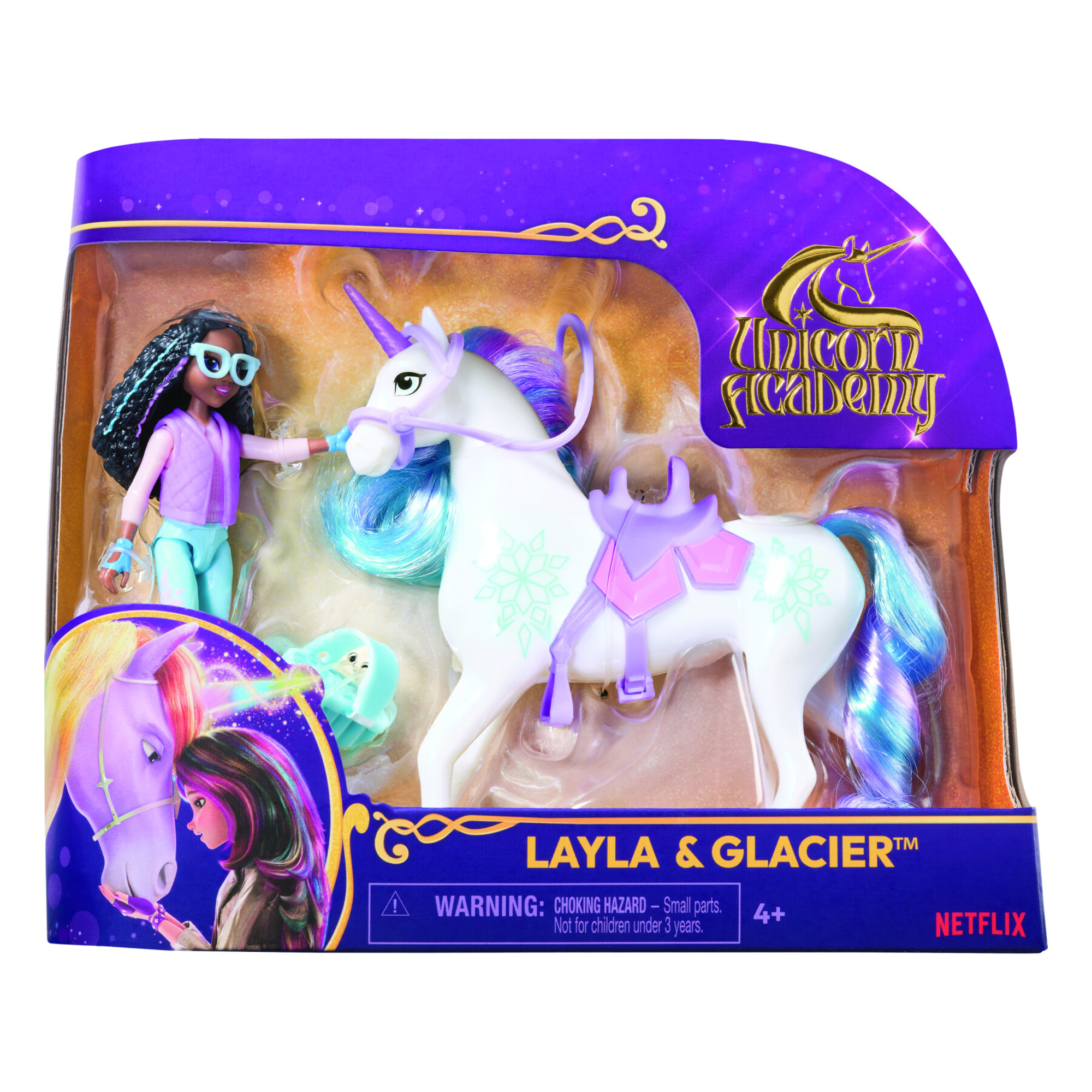 Set unicorn academy, layla & glaciel - Unicorn Academy