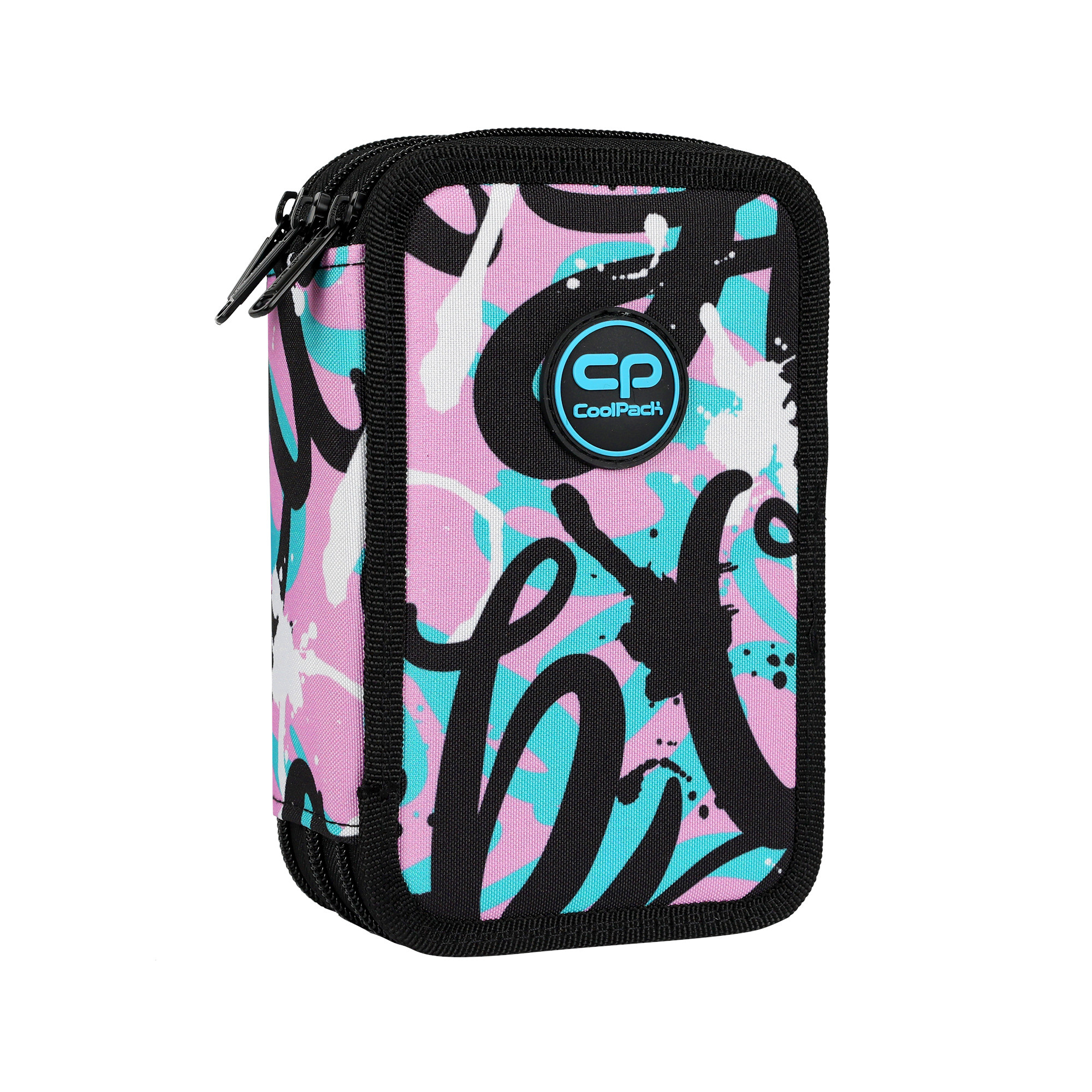 Astuccio scuola  3 zip jumper coolpack girl - sweet mess - Coolpack