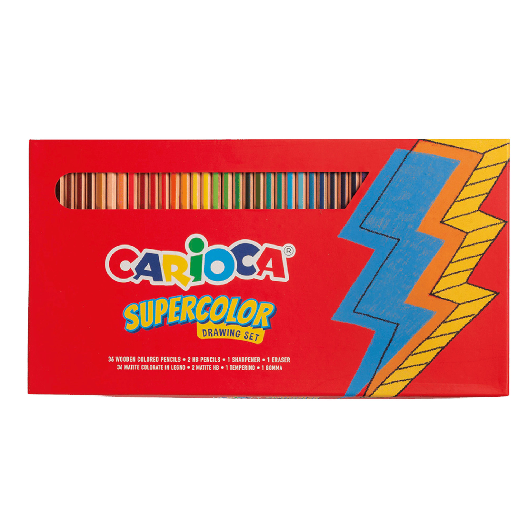 Carioca supercolor drawing set - 40 pz - -- No Brand --