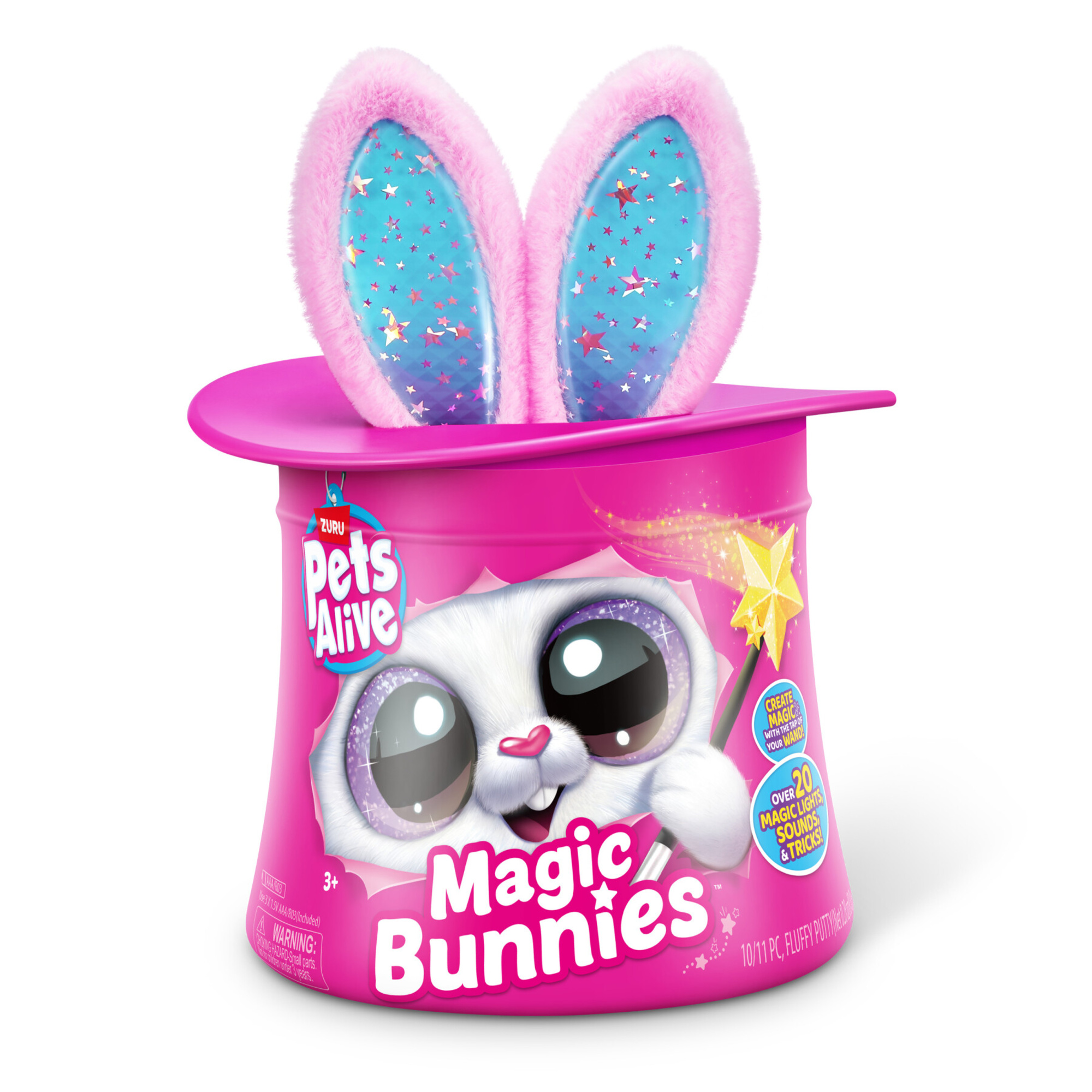 Pets alive magic bunnies di zuru - giocattolo magico interattivo a sorpresa - PETS ALIVE