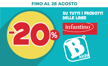 -20% SULLE LINEE BKIDS E INFANTINO!