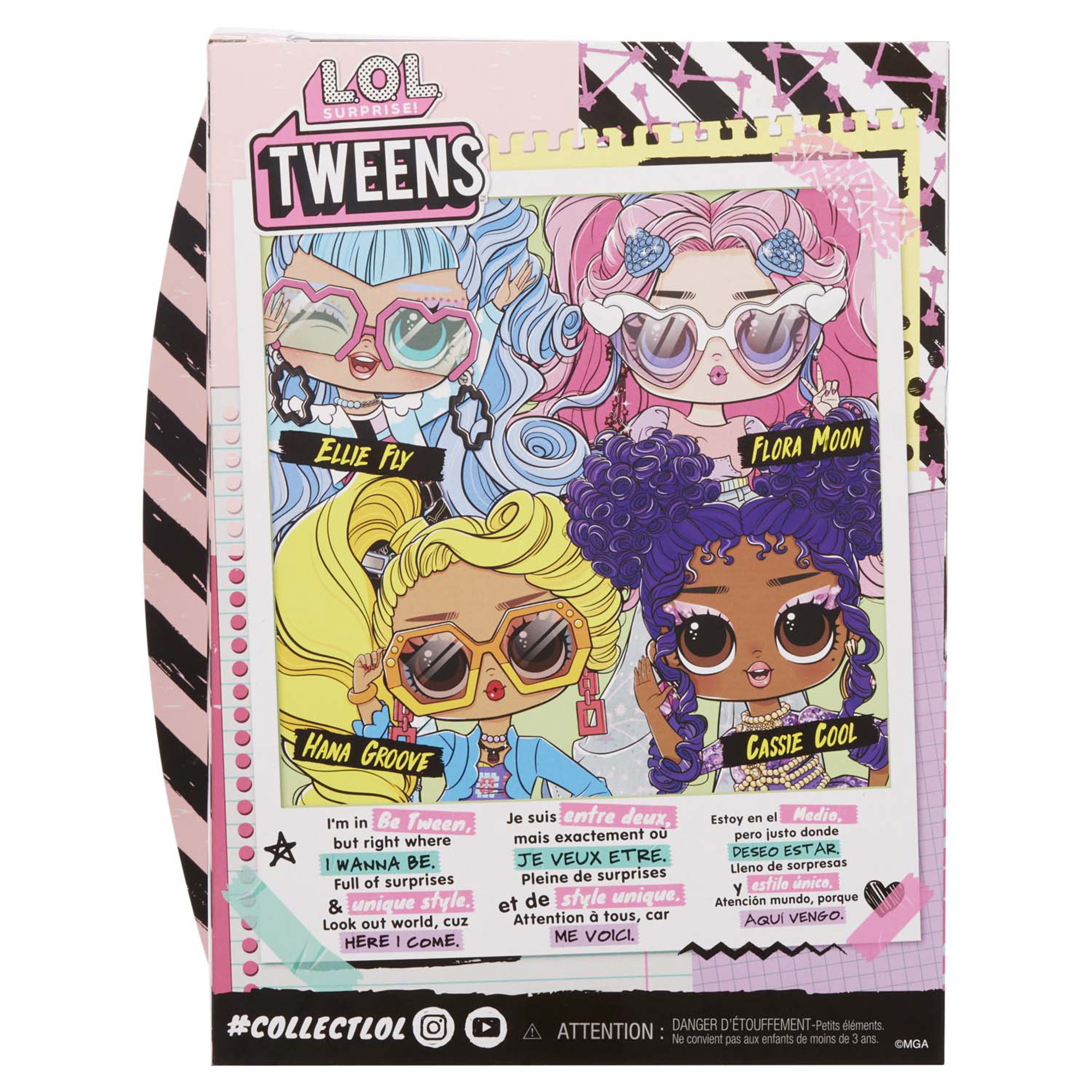 Lol surprise tweens – fashion doll flora moon. include oltre 10 sorprese e favolosi accessori - L.O.L SURPRISE, LOL