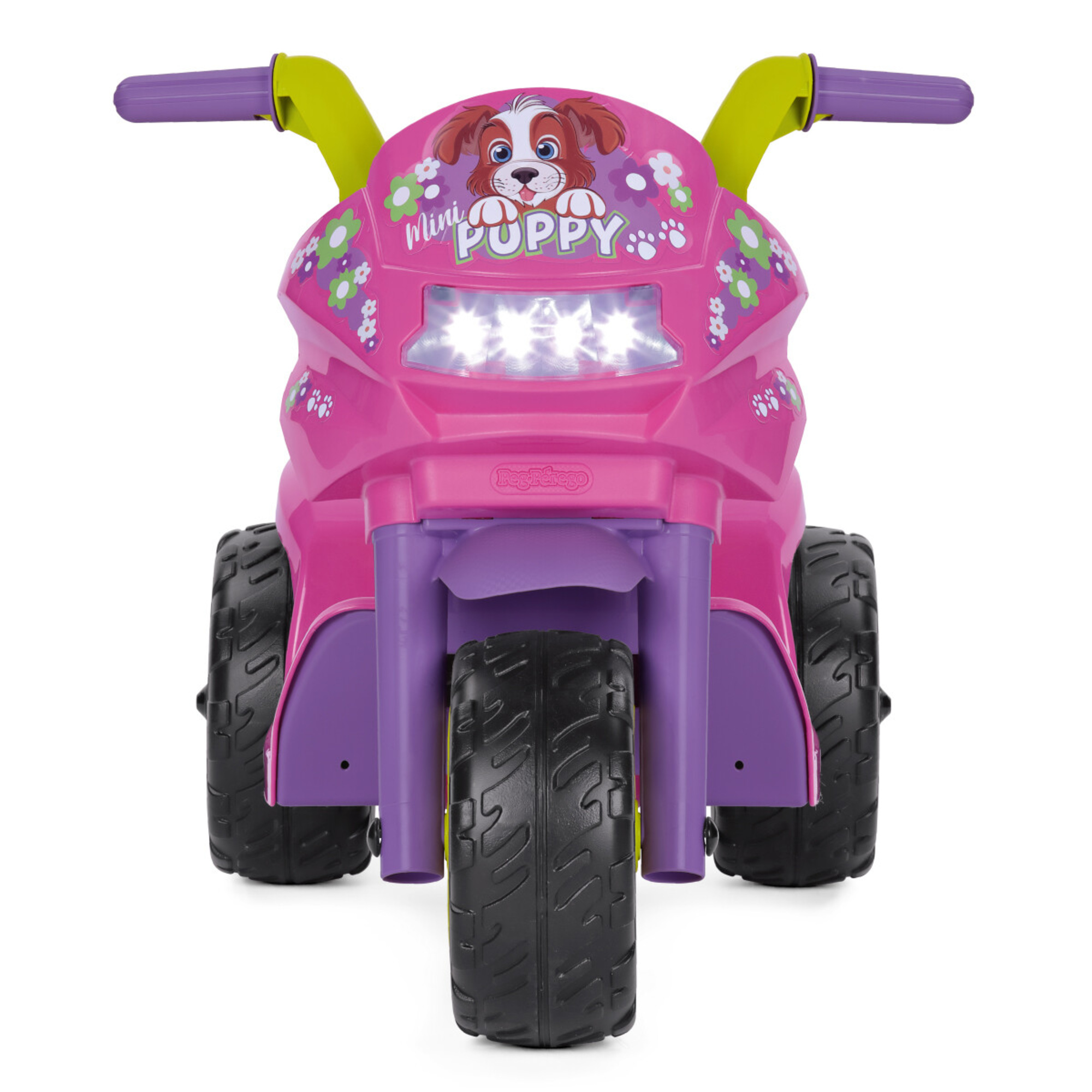 Mini puppy - peg perego - moto elettrica a batteria ricaricabile da 6v - 