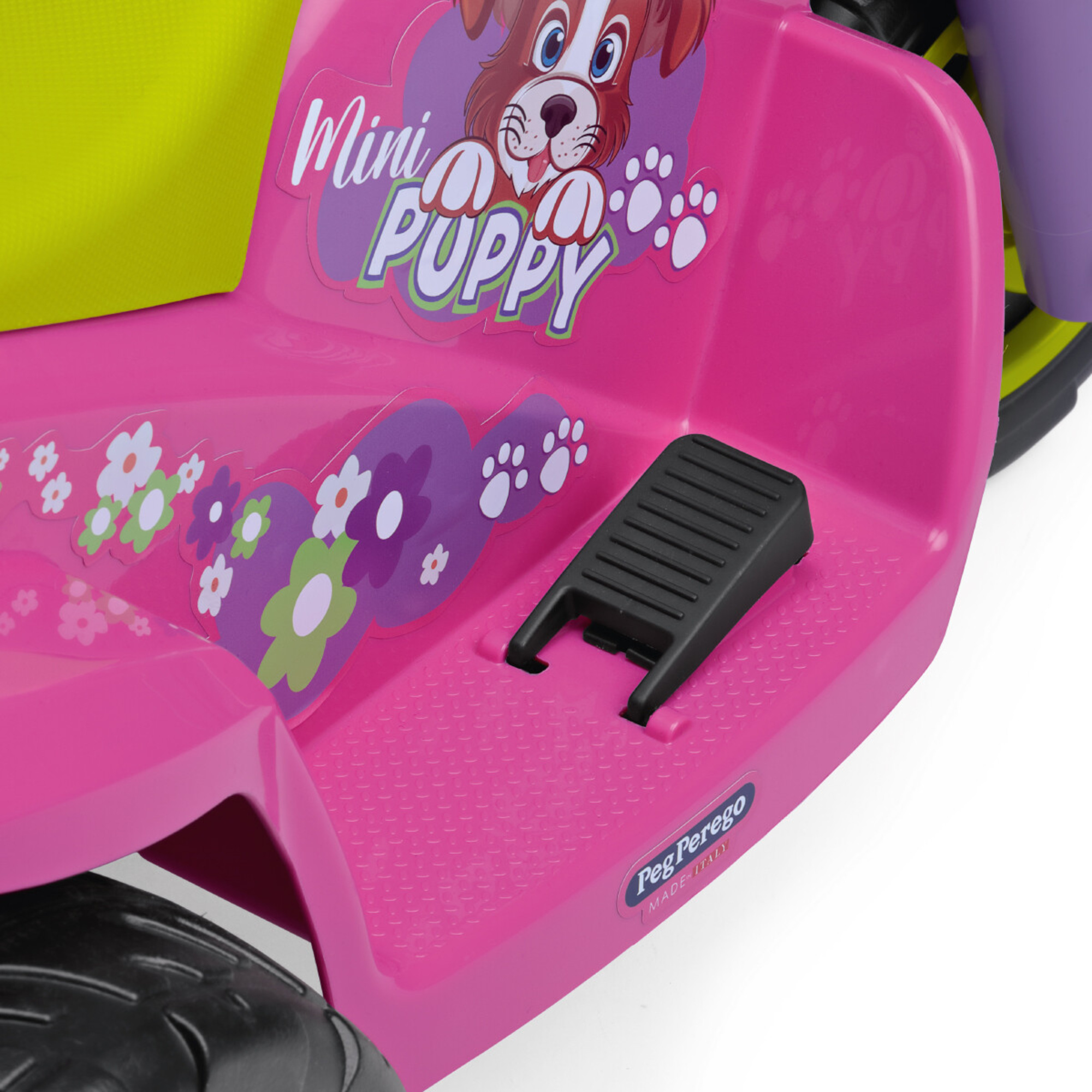 Mini puppy - peg perego - moto elettrica a batteria ricaricabile da 6v - 