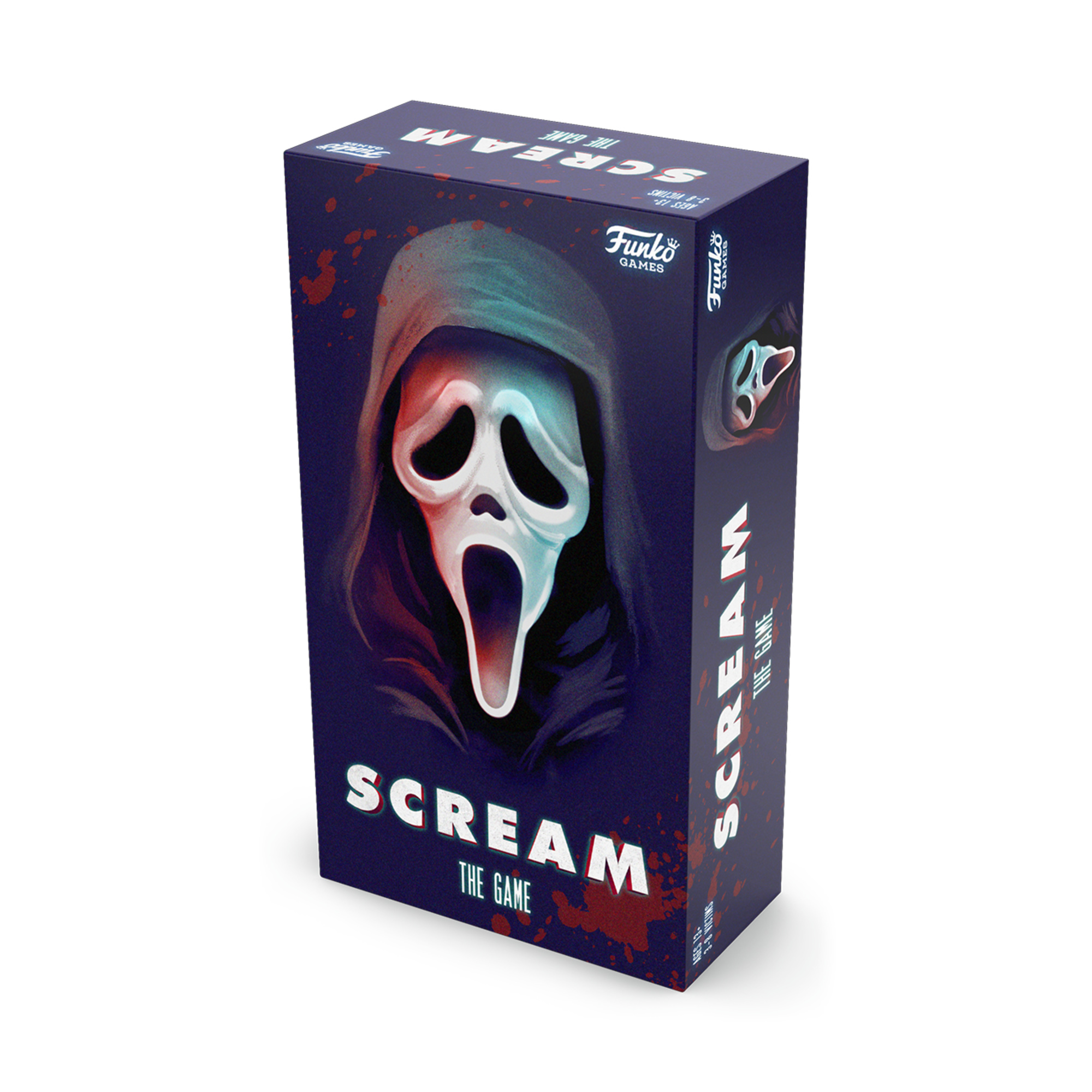 Funko games - scream the game - ita - gioco da tavolo cooperativo - adulti e bambini 14+ - applicazione inclusa - da 3 a 8 giocatori - 