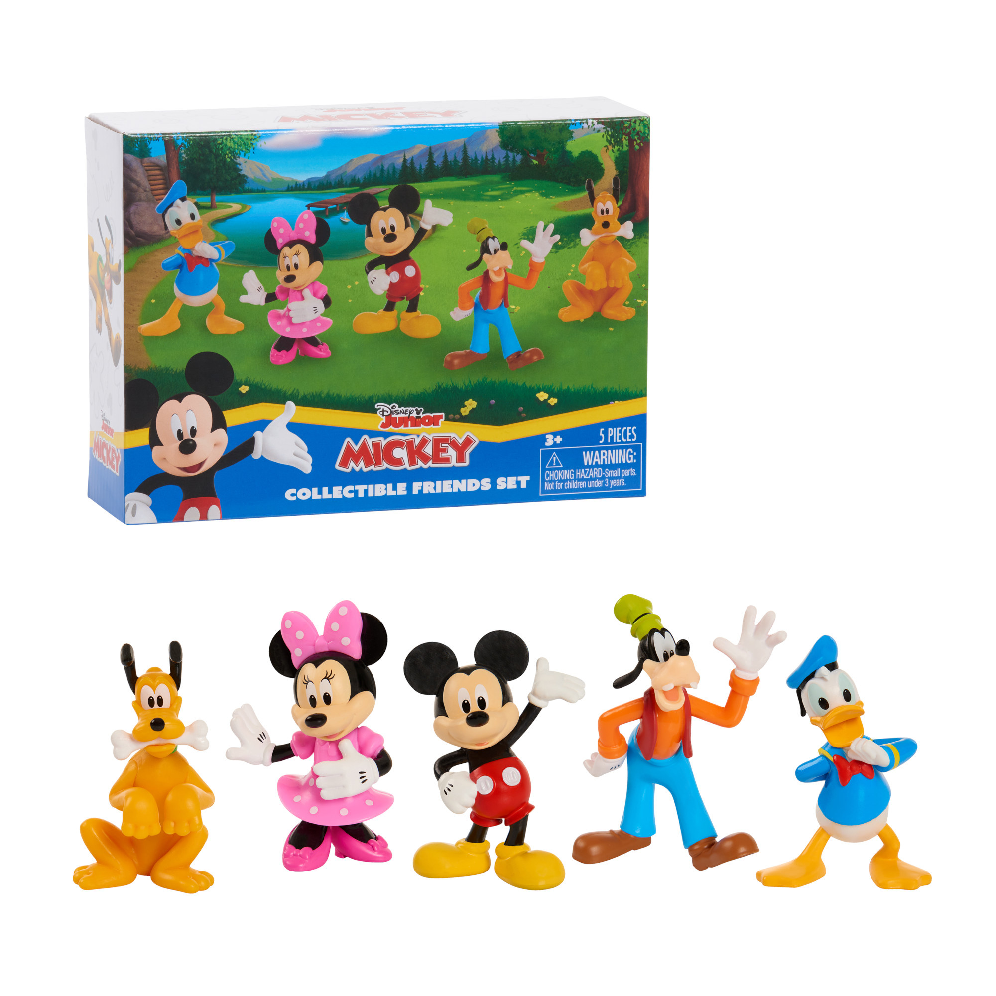 Mickey mouse collectible figure set, 5 pack - Mickey Mouse