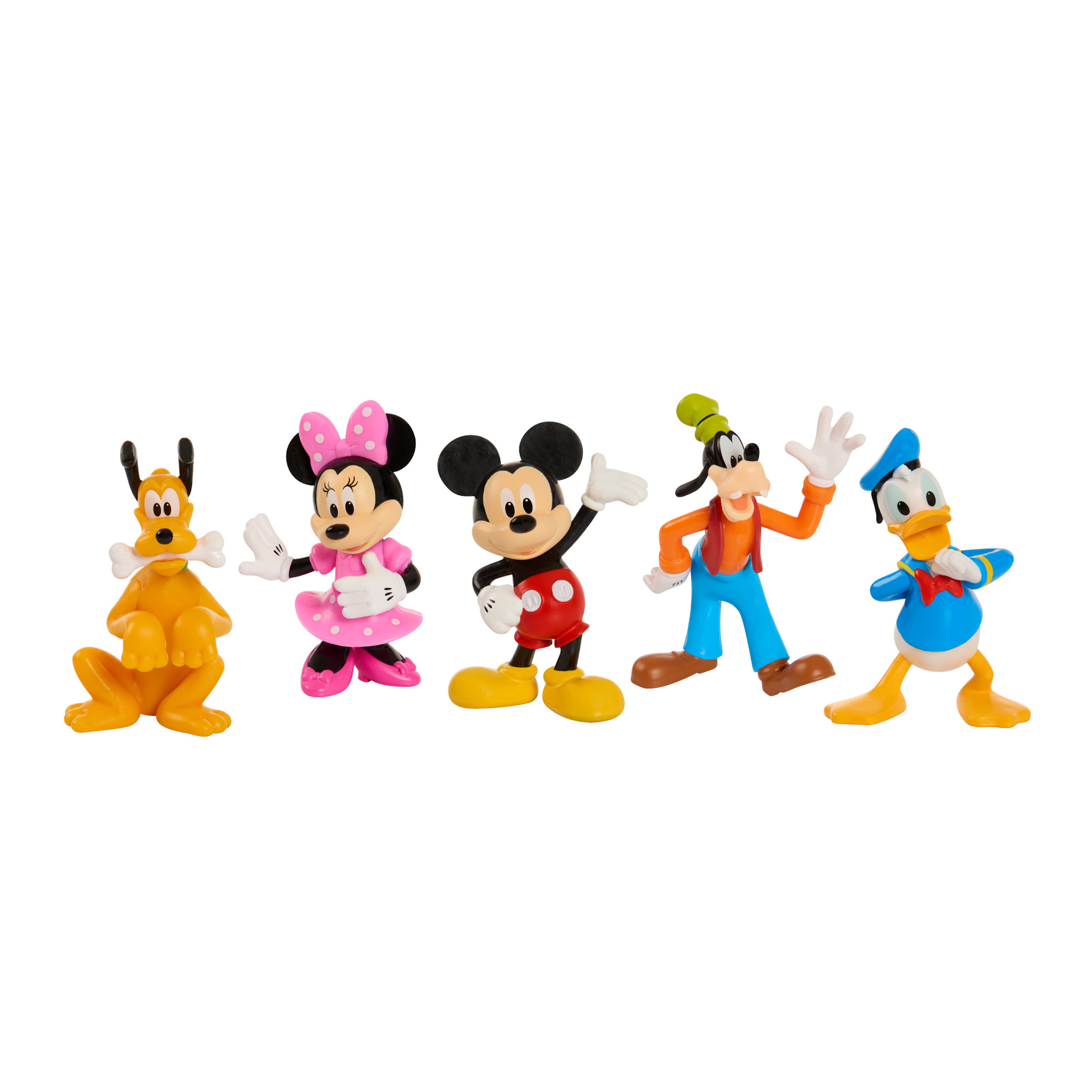 Mickey mouse collectible figure set, 5 pack - Mickey Mouse