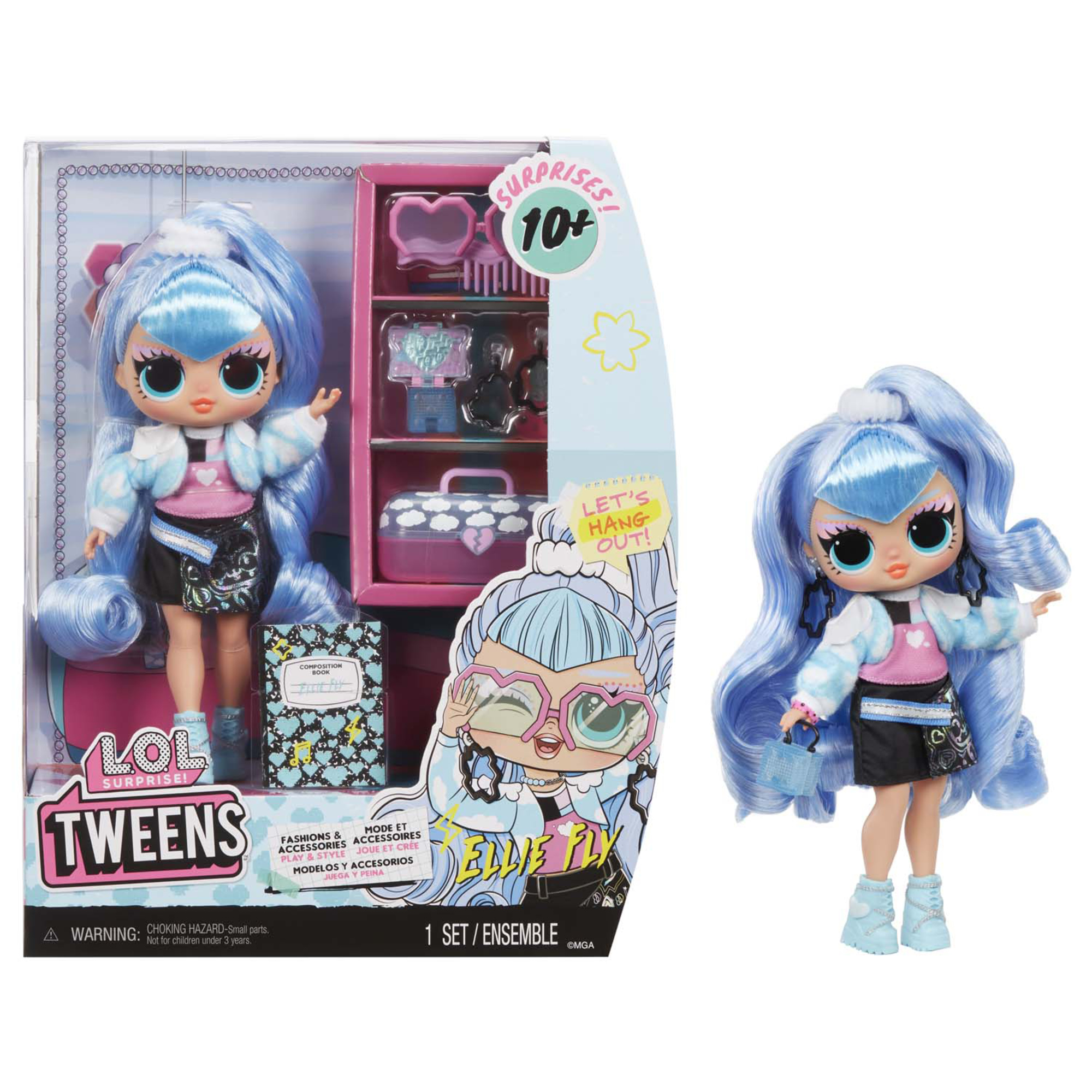 Lol surprise tweens – fashion doll ellie fly. include oltre 10 sorprese e favolosi accessori - L.O.L SURPRISE, LOL