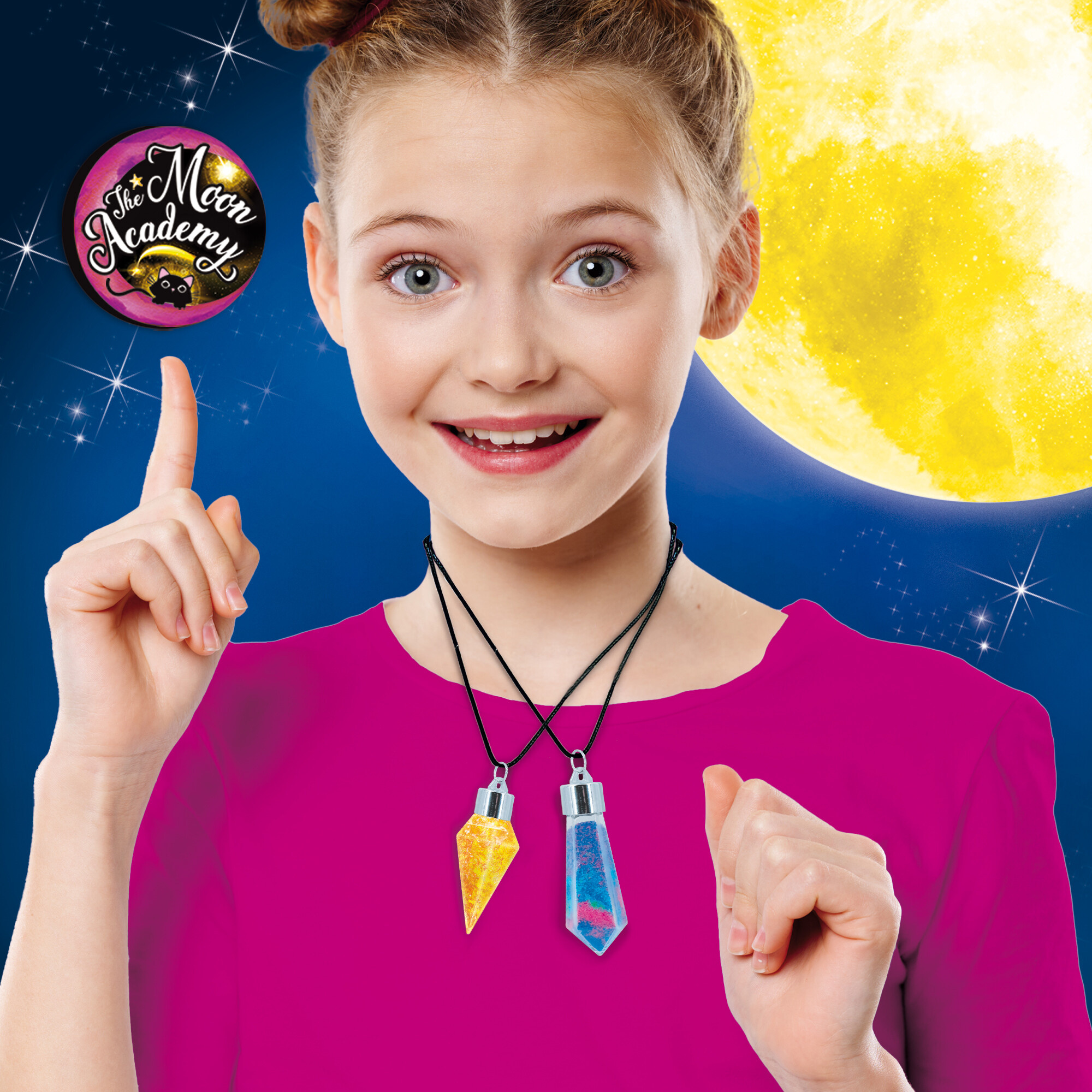 The moon academy moon crystal pendants - LISCIANI