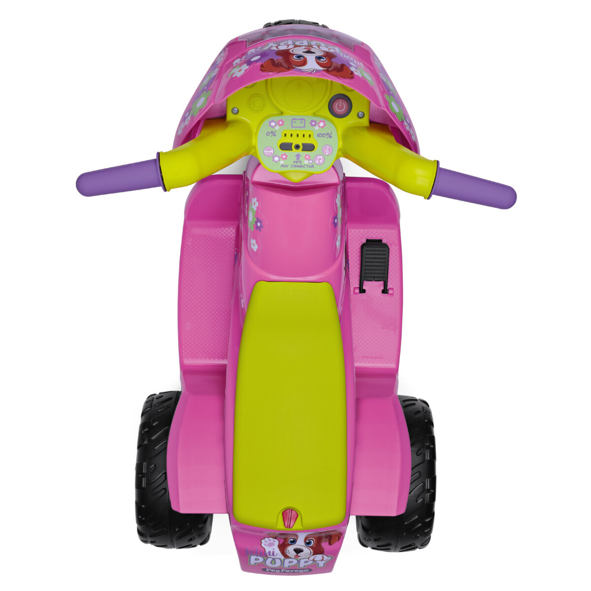 Mini puppy - peg perego - moto elettrica a batteria ricaricabile da 6v - 