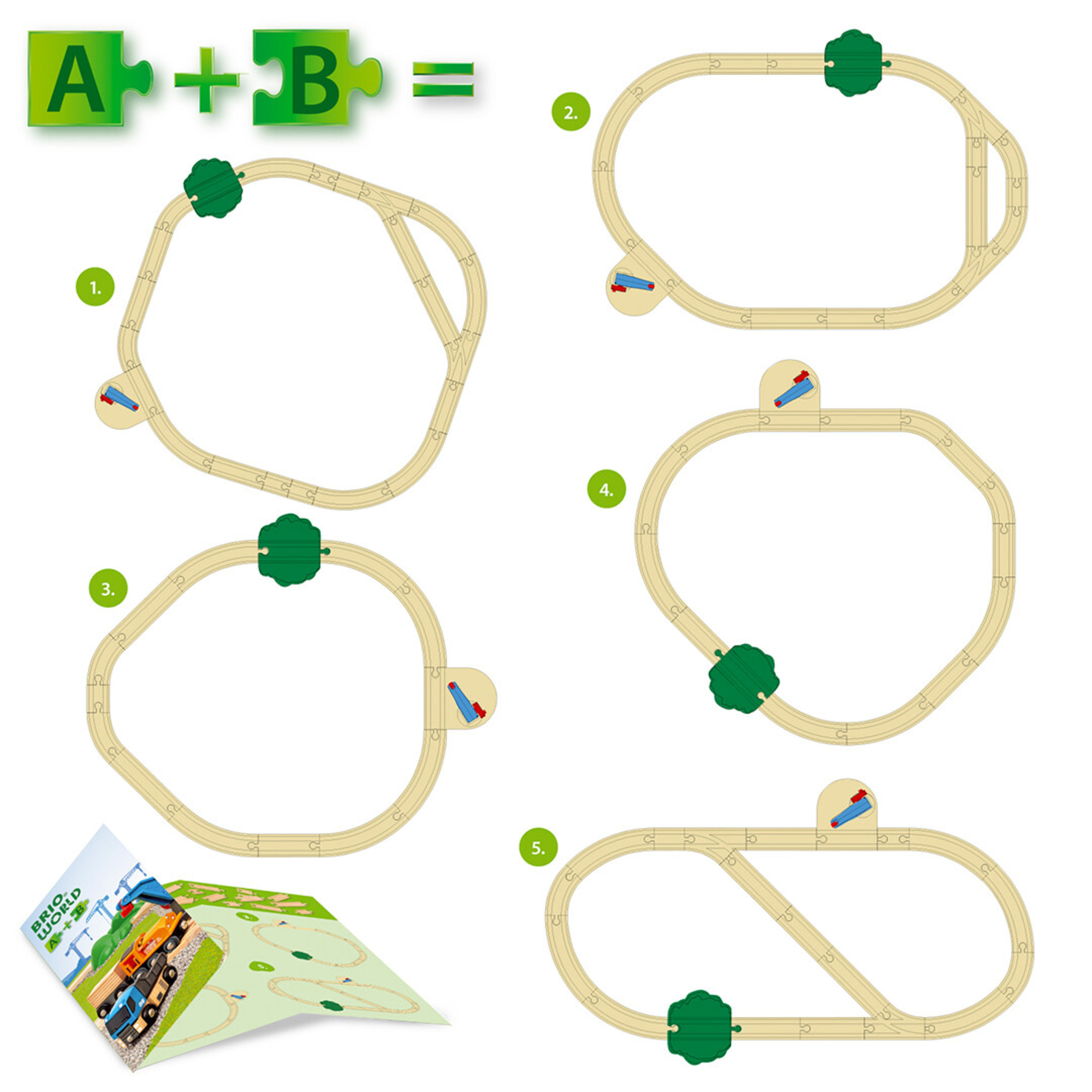 Brio world – starter set 36028 solleva & carica | set di trenini giocattolo per bambini dai 3 anni in su - BRIO