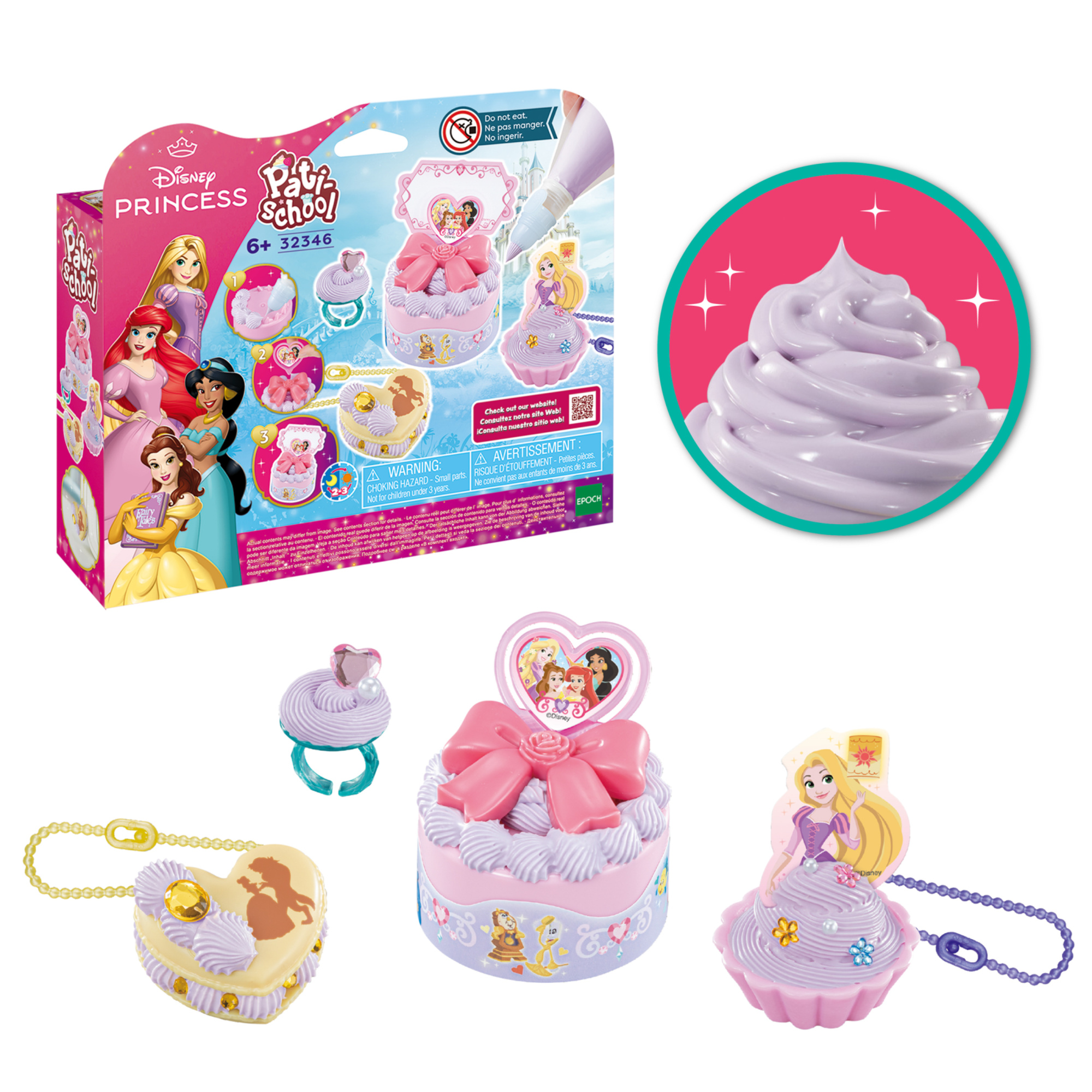 Pati school - disney princess creations kit  - set completo - DISNEY PRINCESS