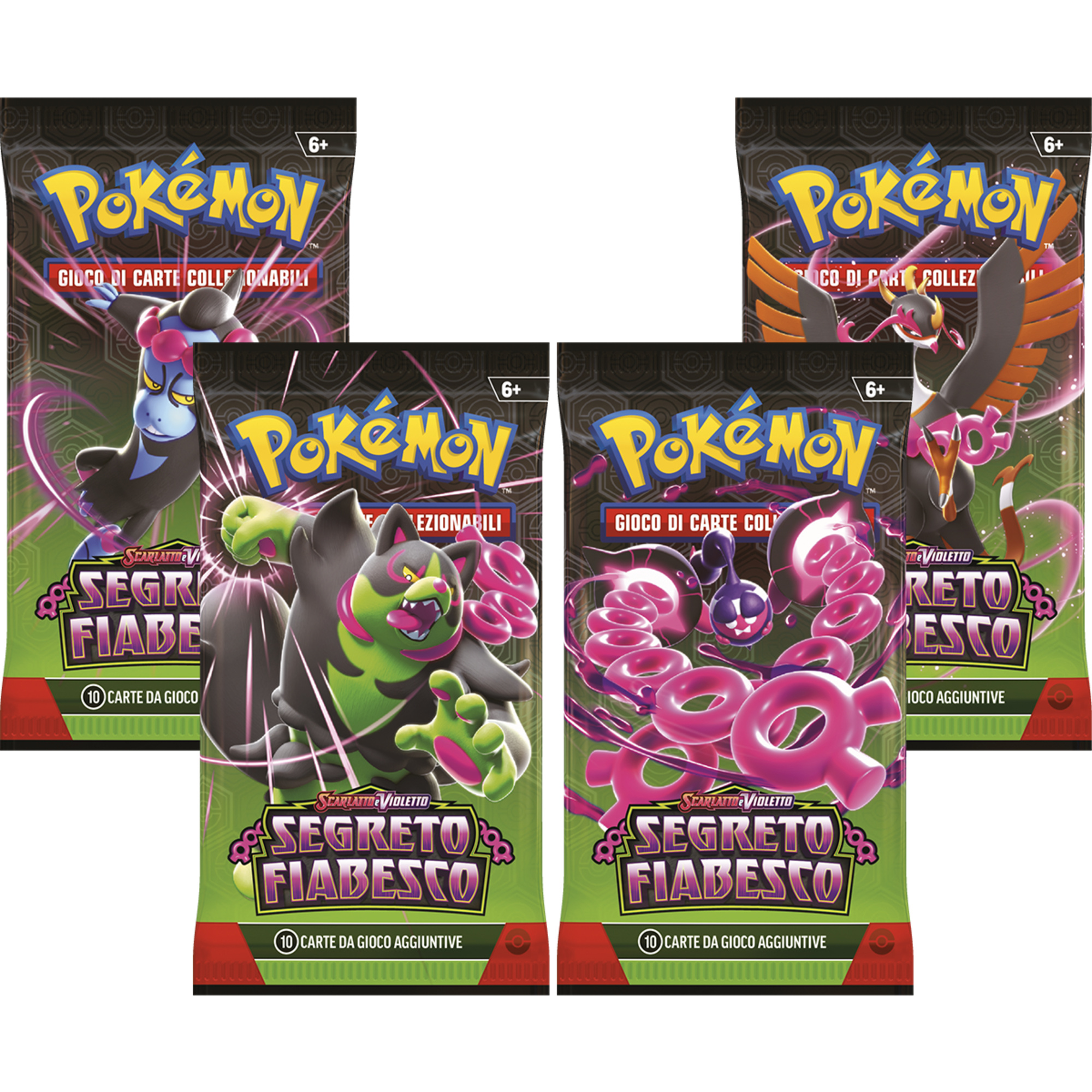 Pokemon sv6.5 segreto fiabesco bundle 6 buste - POKEMON