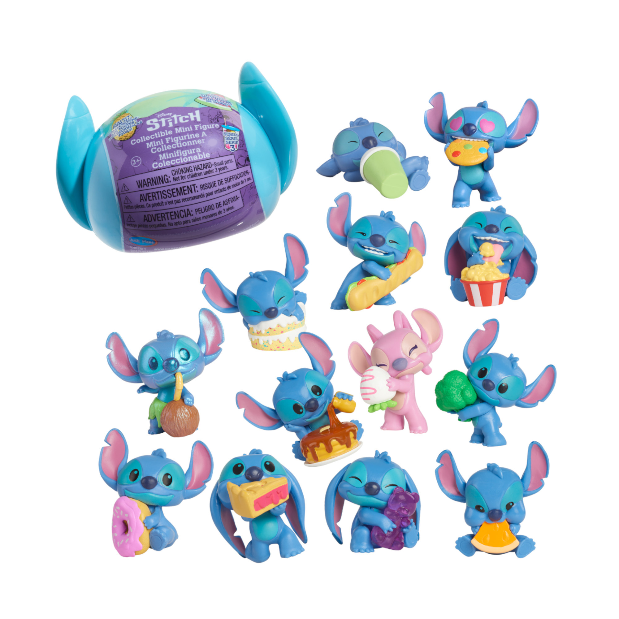 Disney stitch feed me capsule mini figures - Disney Stitch