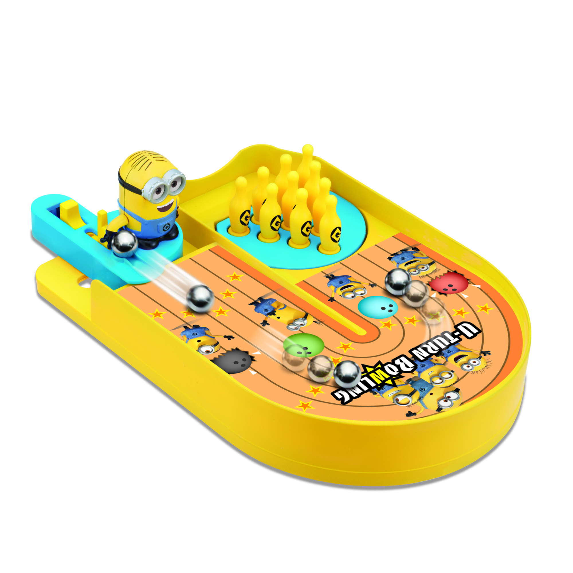 Minions - minions u -turn bowling – giochi da tavolo - MINIONS