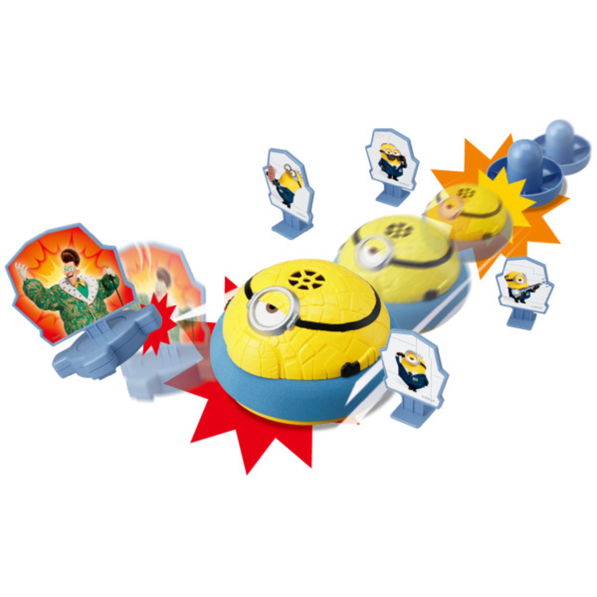 Minions hover strike battle - giochi da tavolo divertenti per bambini - MINIONS