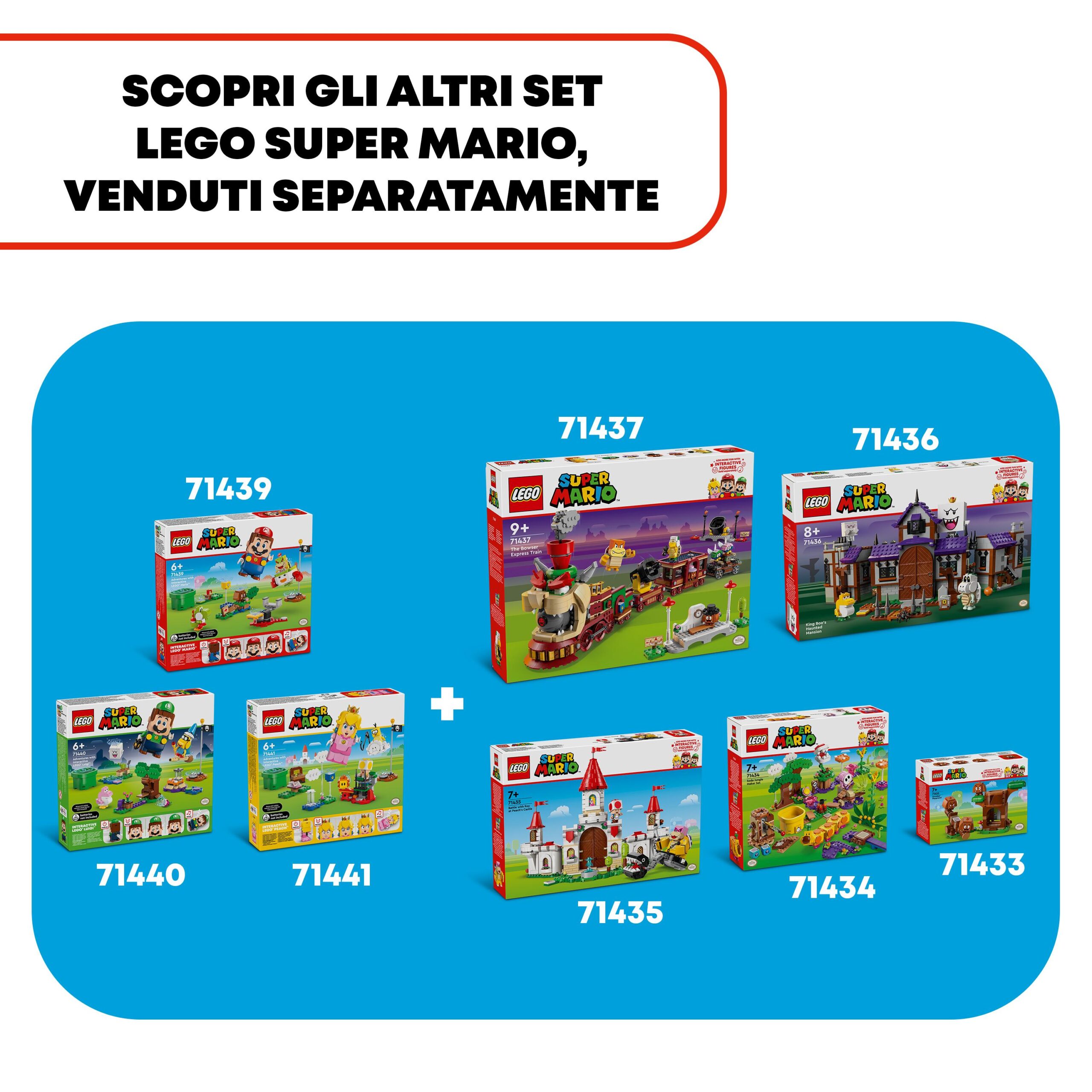 Lego super mario 71435 battaglia con roy al castello di peach giocattolo con personaggi nintendo, giochi per bambini 7+ - LEGO® Super Mario™