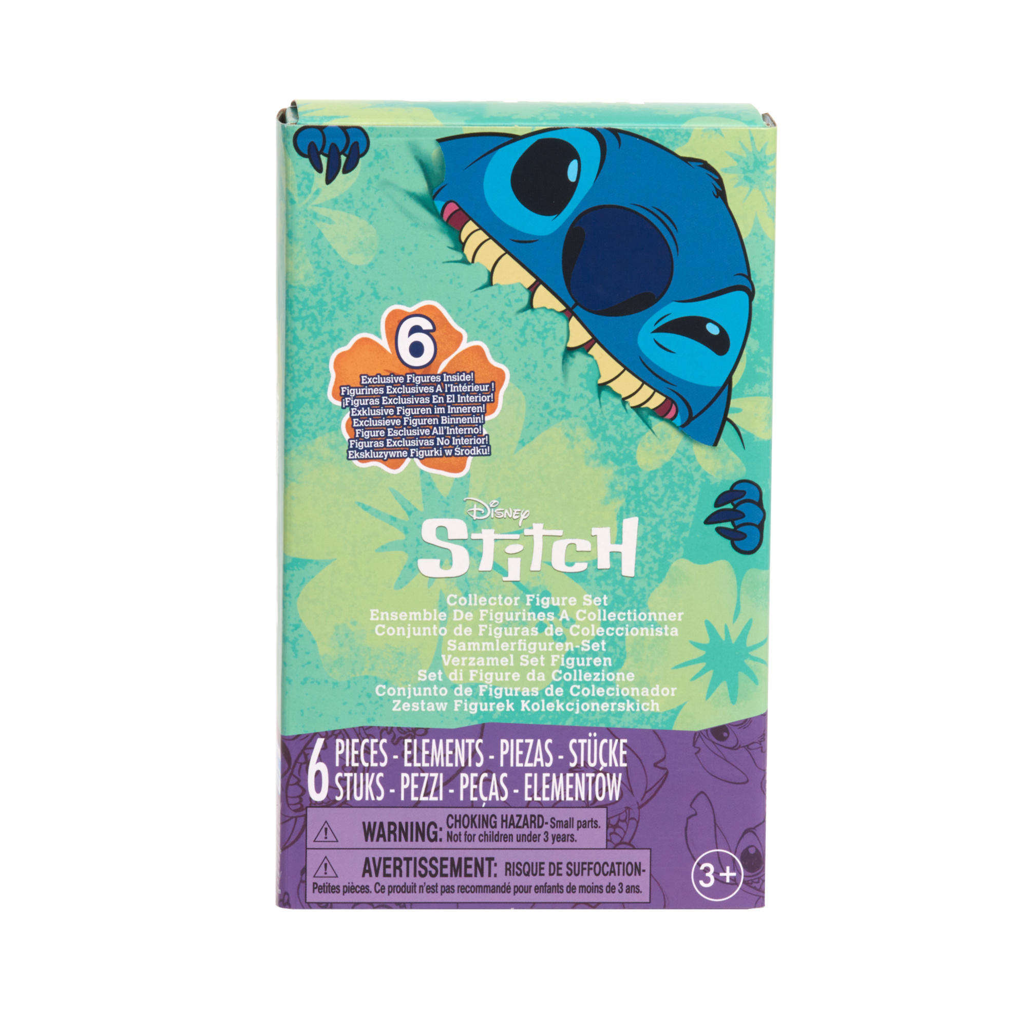 Colleziona il set disney feed me stitch: 6 figurine irresistibili per amanti di snack - edizione premium - Disney Stitch