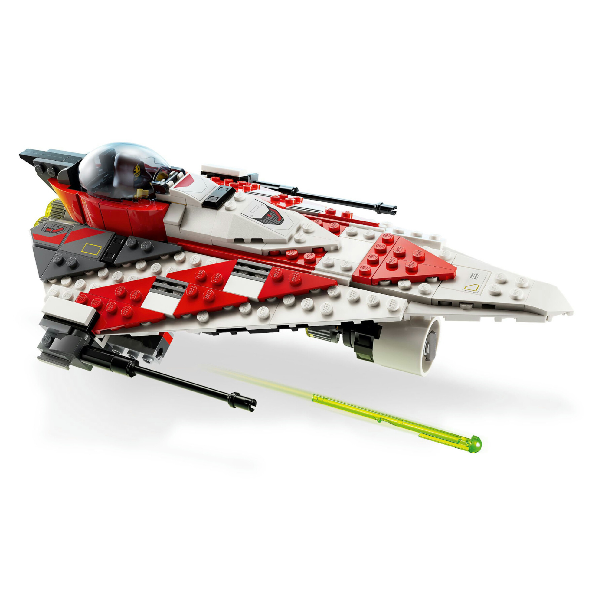 Lego star wars 75388 starfighter di jedi bob, astronave giocattolo da costruire con 2 minifigure, giochi per bambini 8+ - LEGO DREAMZZZ