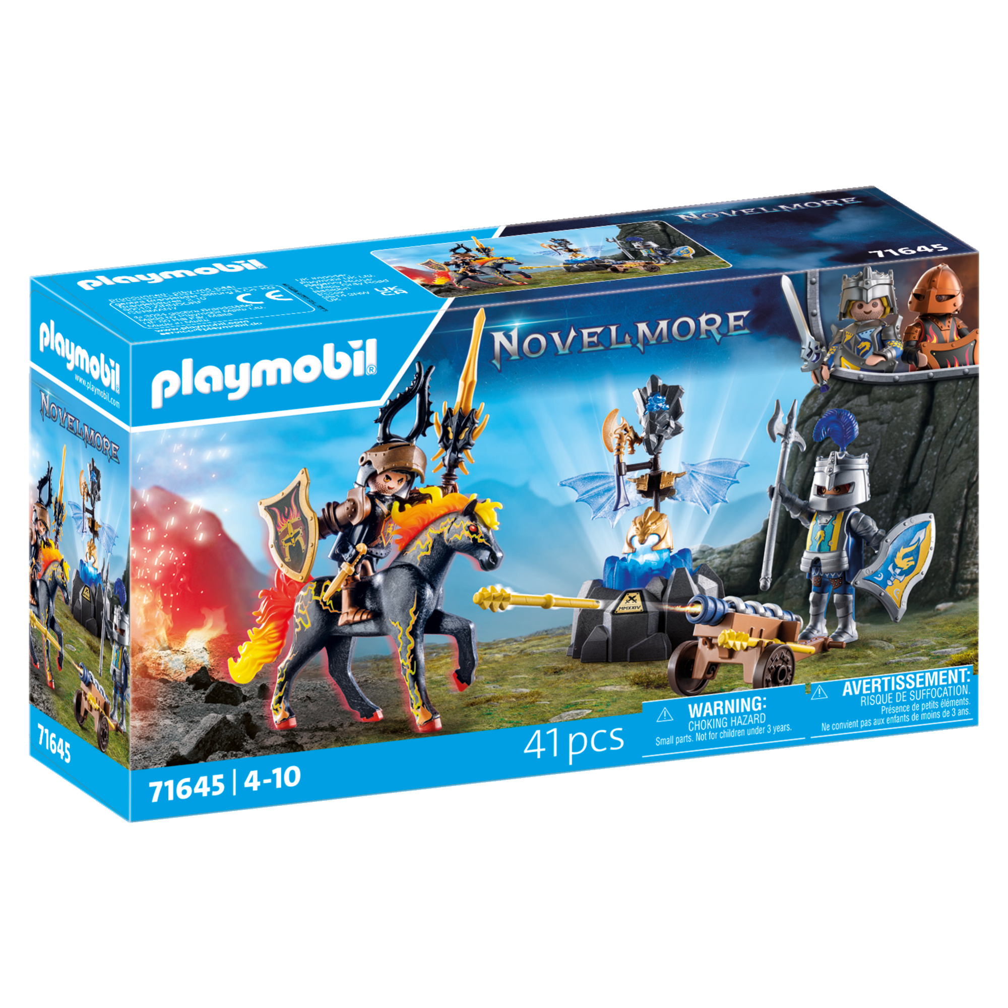 Playmobil novelmore battaglia per l'armatura - gioco per bambini 4 in su - Playmobil