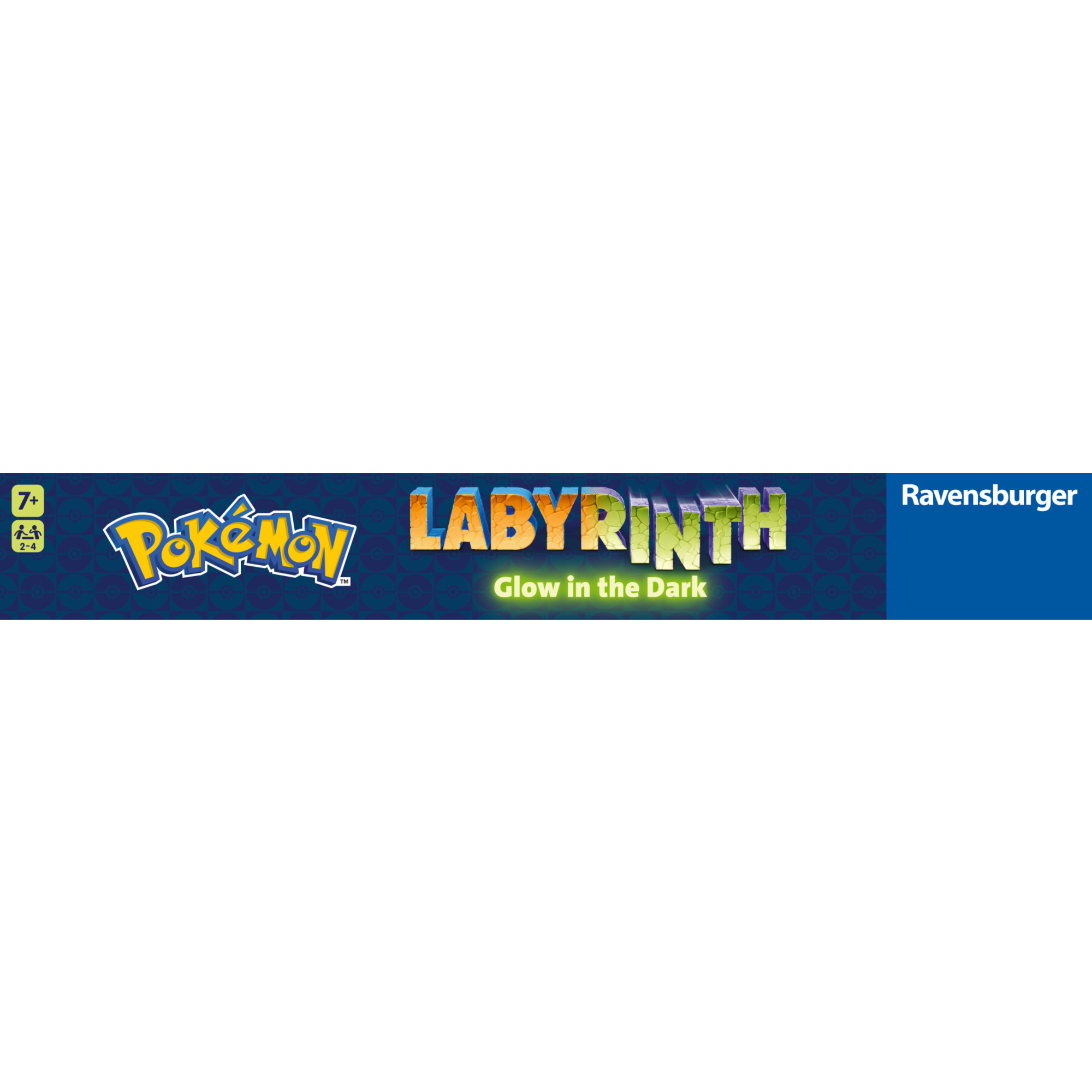 Ravensburger - labirinto pokémon glow in the dark: gioco da tavolo per 2-4 giocatori, ideale per bambini 7+, edizione in italiano - POKEMON