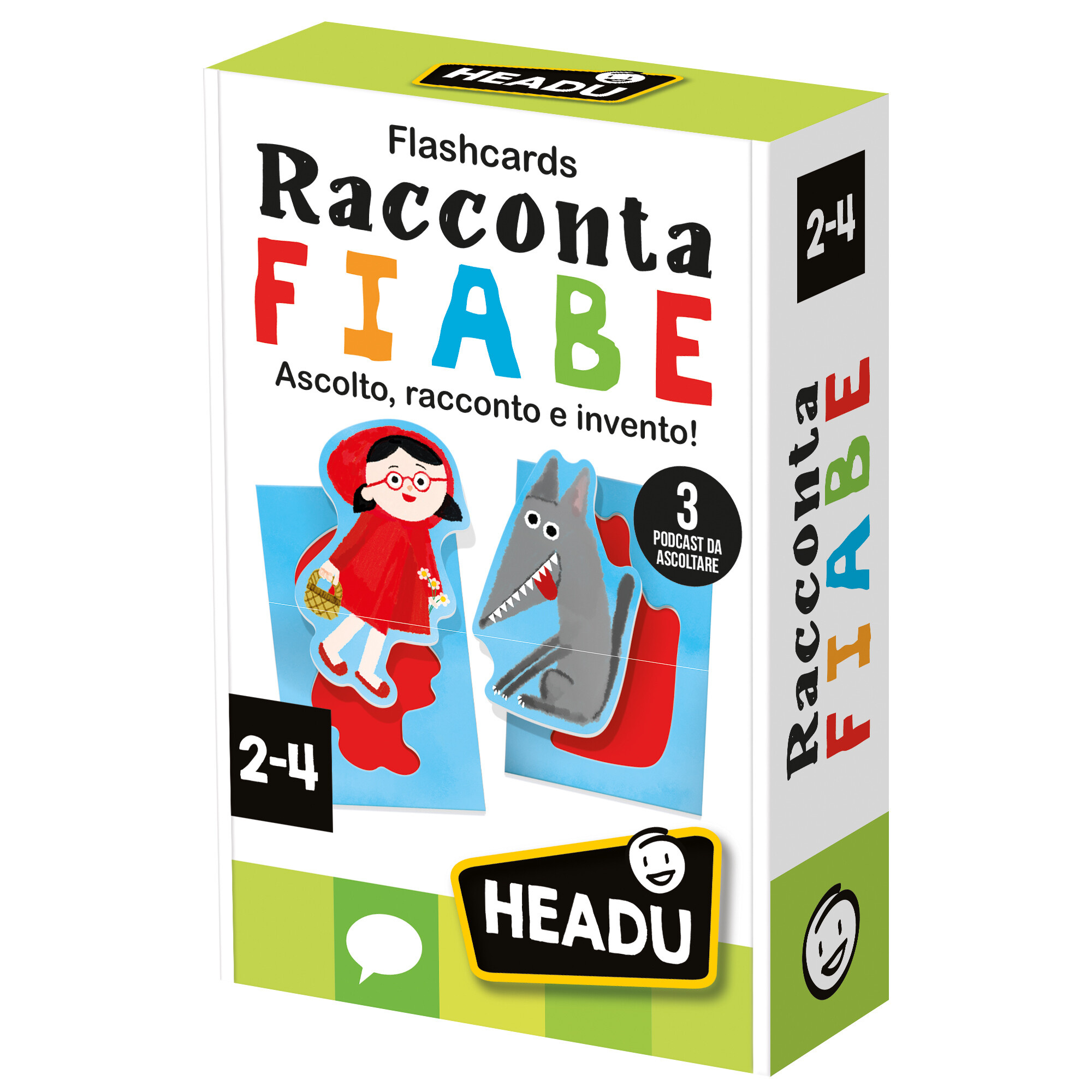 Flashcards raccontafiabe - ascolto, racconto e invento! - HEADU