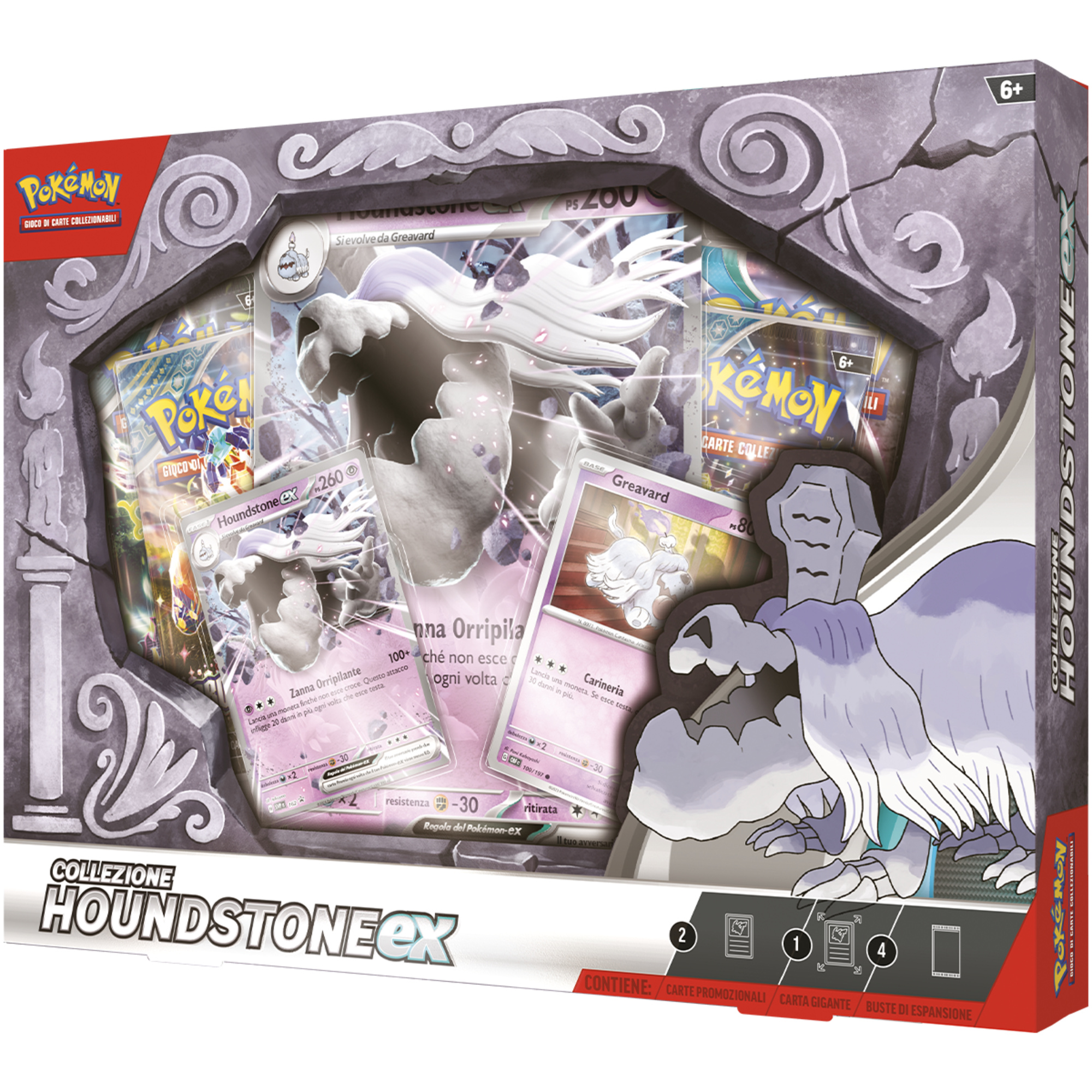 Pokemon ex box houndstone ex - POKEMON