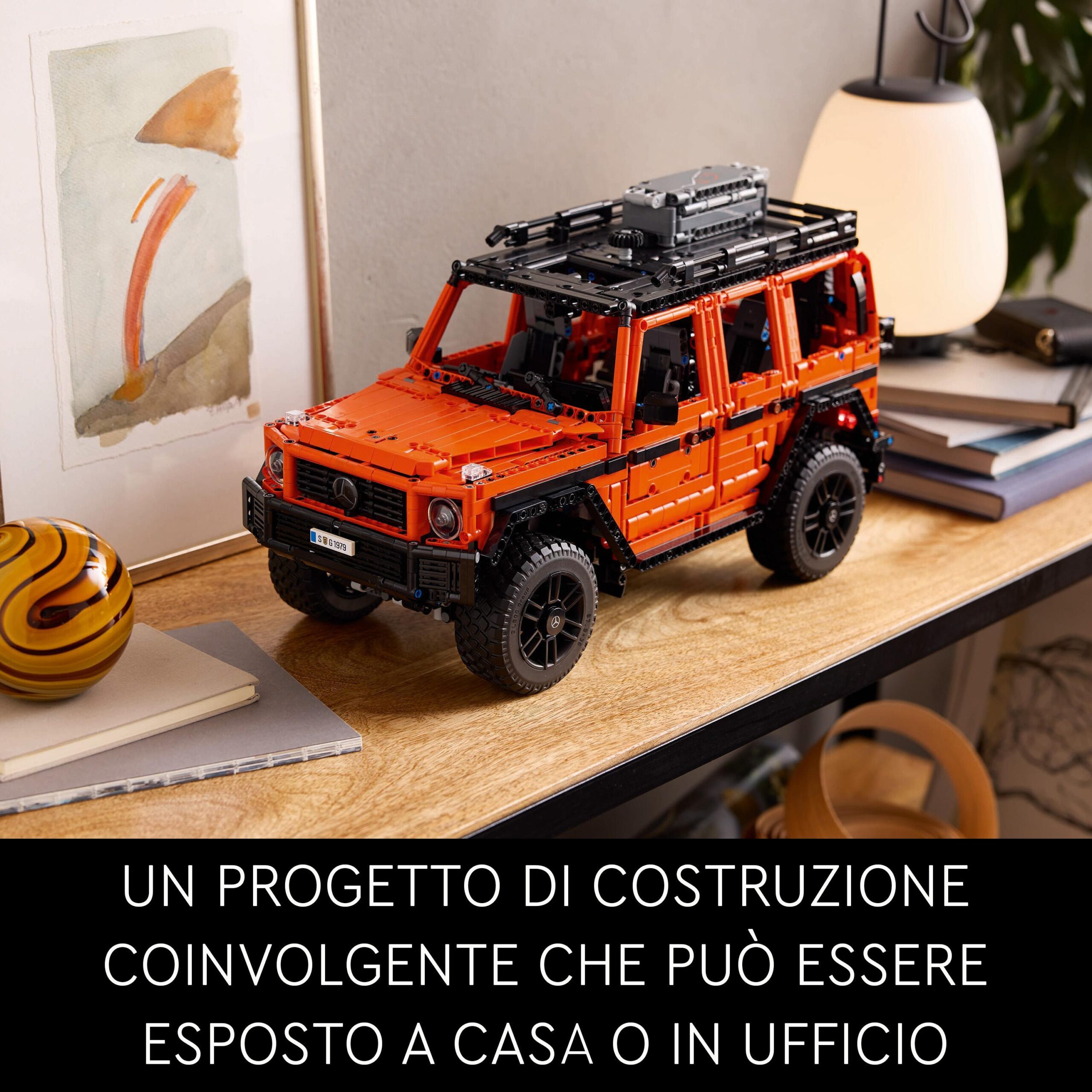 Lego technic 42177 mercedes-benz g 500 professional line, modellino di auto fuoristrada 4x4 da costruire, regalo per adulti - LEGO TECHNIC