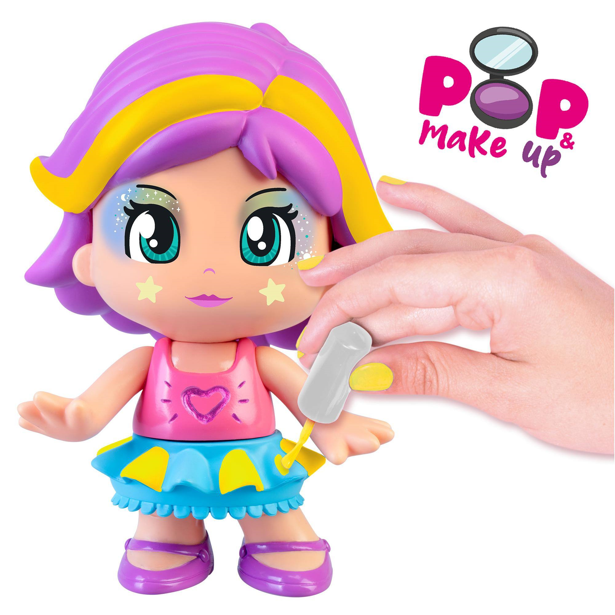 Pinypon & make up, personaggio 17 cm con accessori, per bambine/i dai 4 anni - PINYPON