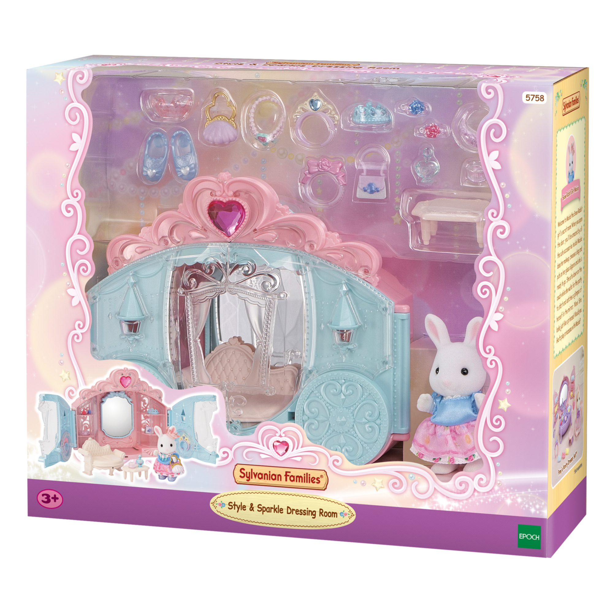 Sylvanian families – salone da parrucchiere - camerino stiloso e brillante - SYLVANIAN FAMILY