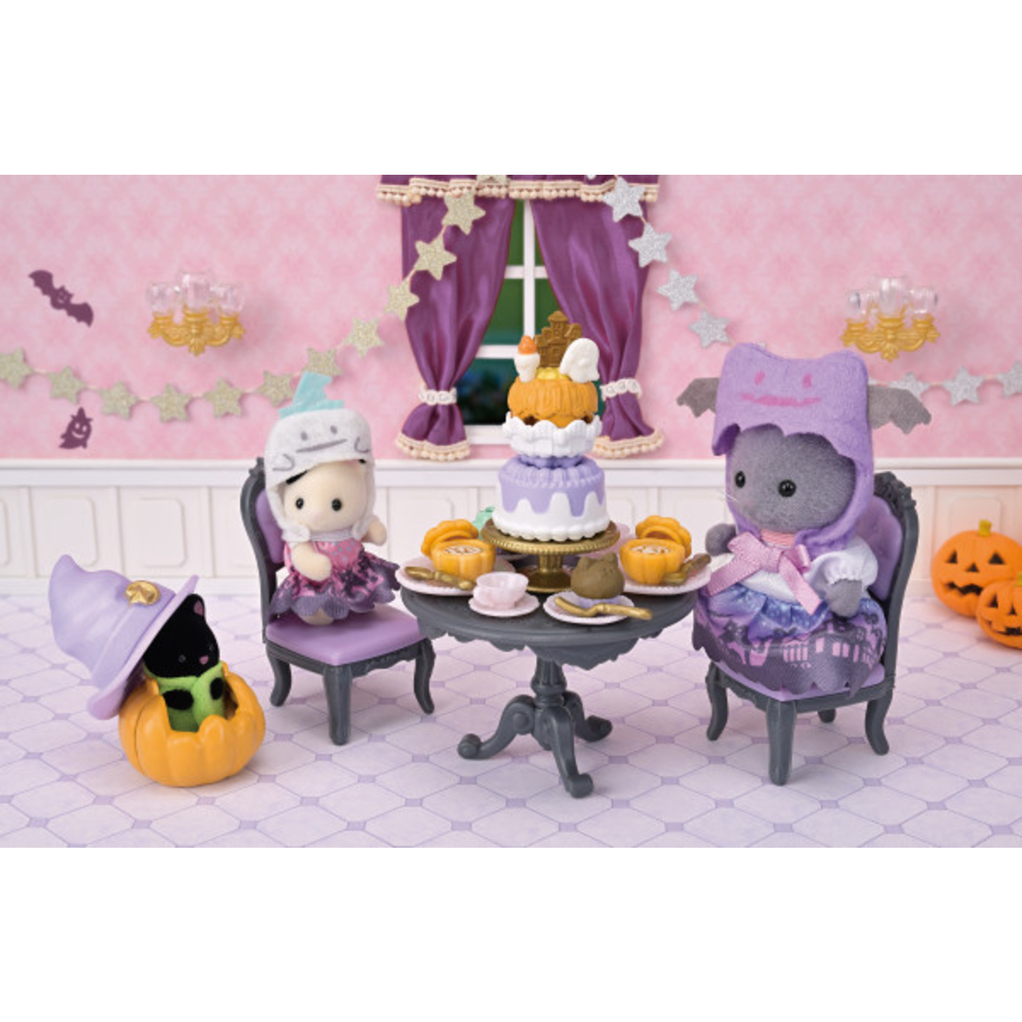 Sylvanian families - personaggi - set festa sorpresa halloween - SYLVANIAN FAMILY