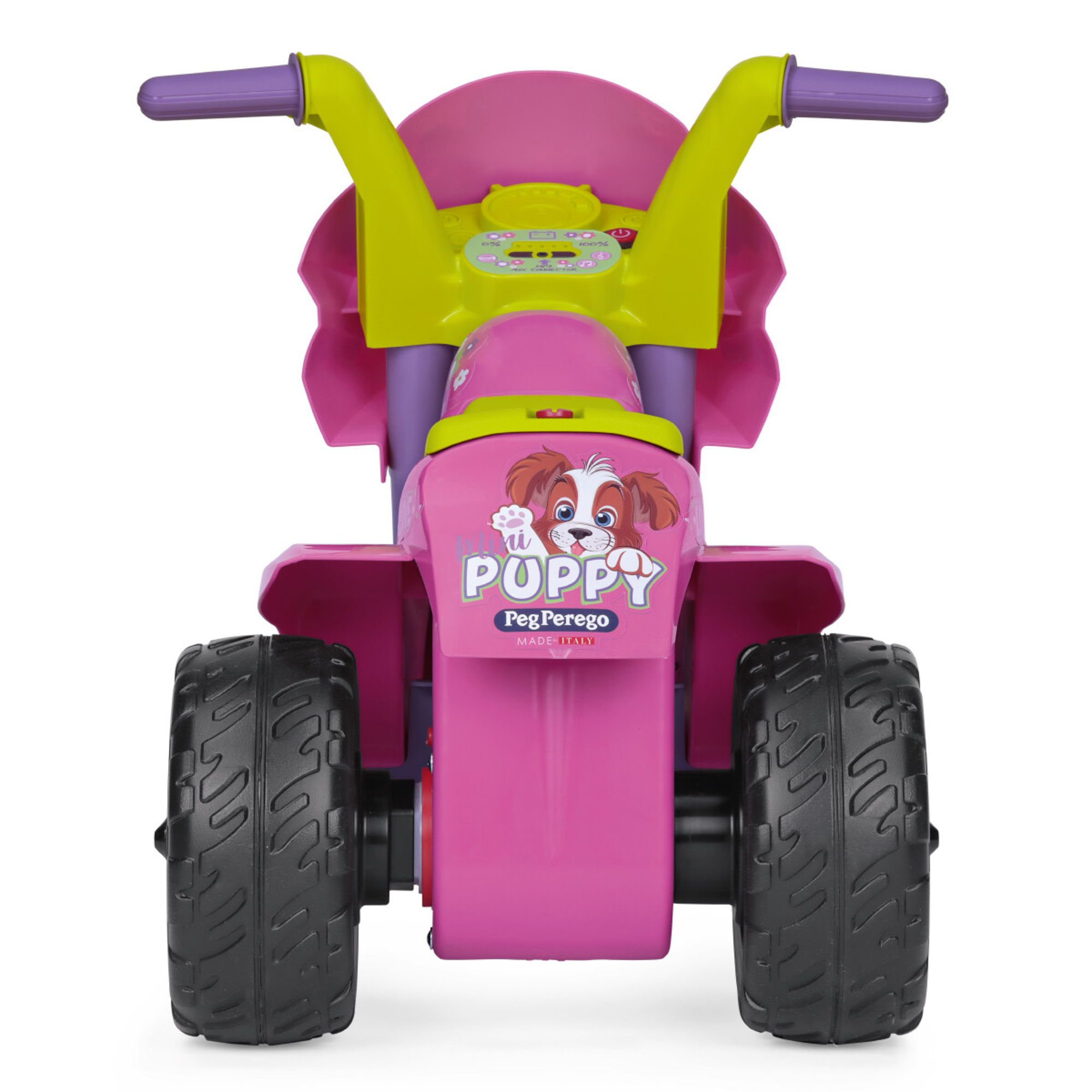 Mini puppy - peg perego - moto elettrica a batteria ricaricabile da 6v - 