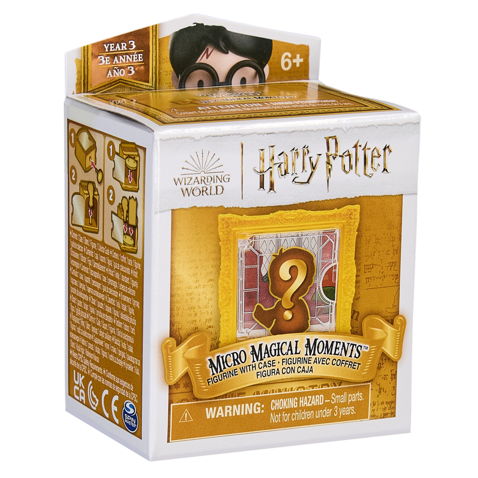 Miniature di personaggi magic harry potter -  hagrid, dissennatore, lupin o piton – confezione con base e teca - Harry Potter